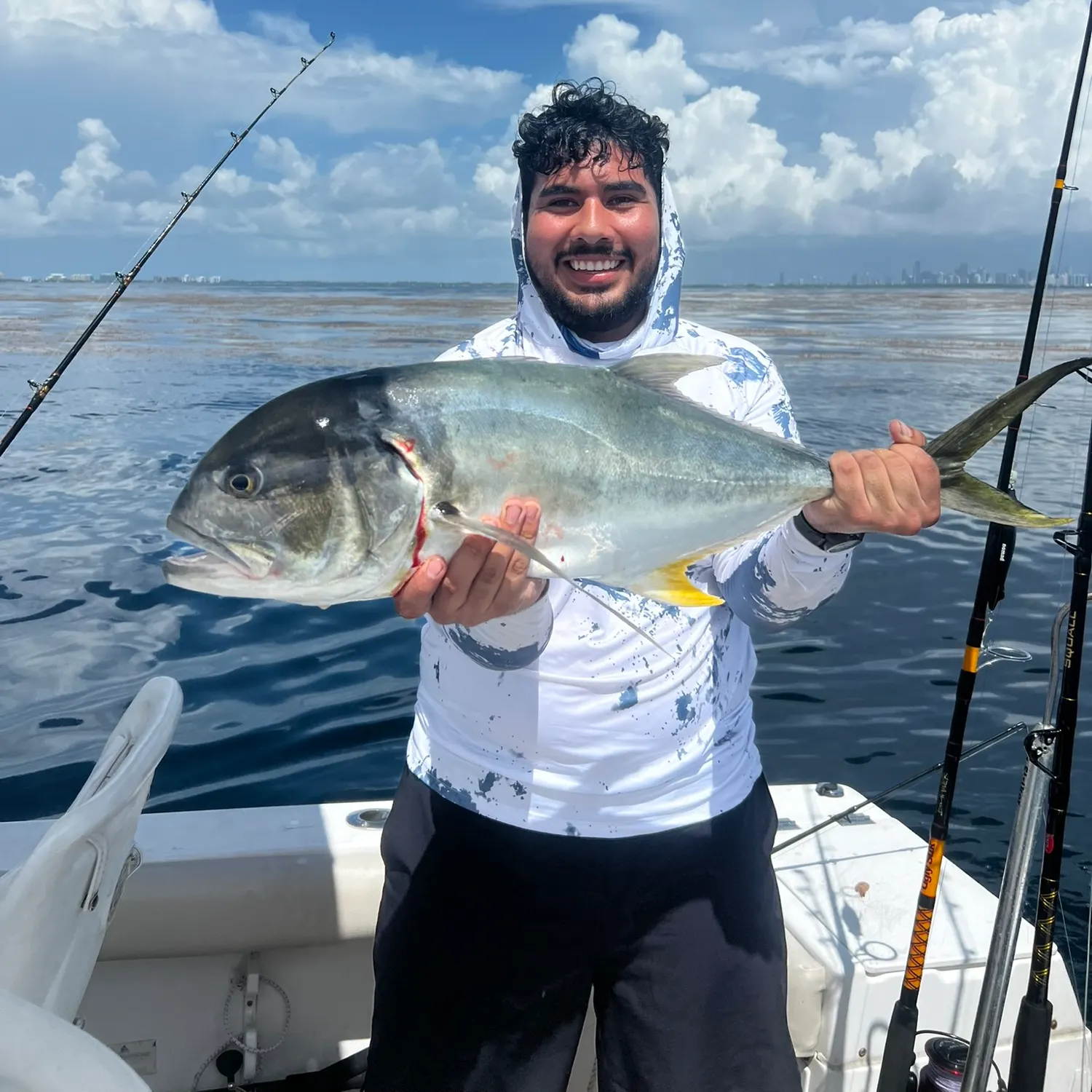 Crevalle jack caught on Fishbrain
