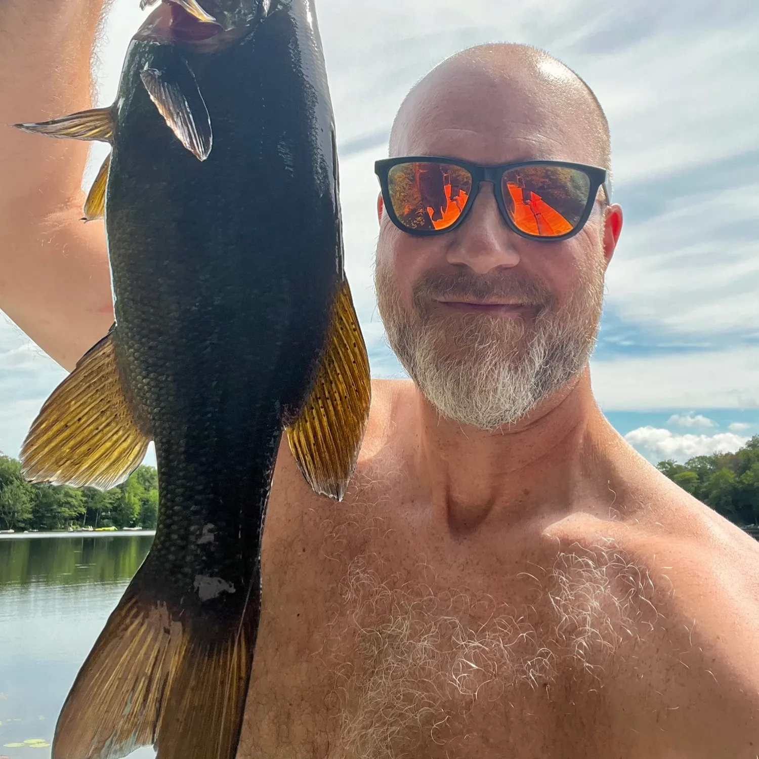 Smallmouth bass caught on Fishbrain