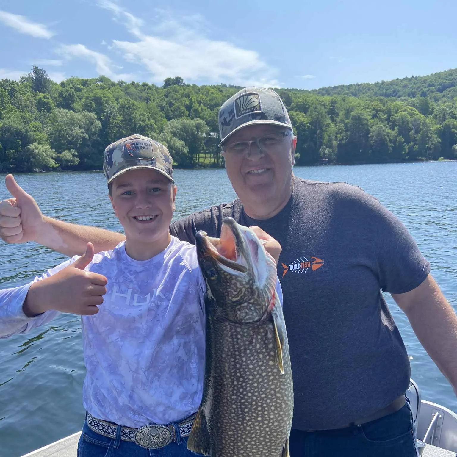 recently logged catches