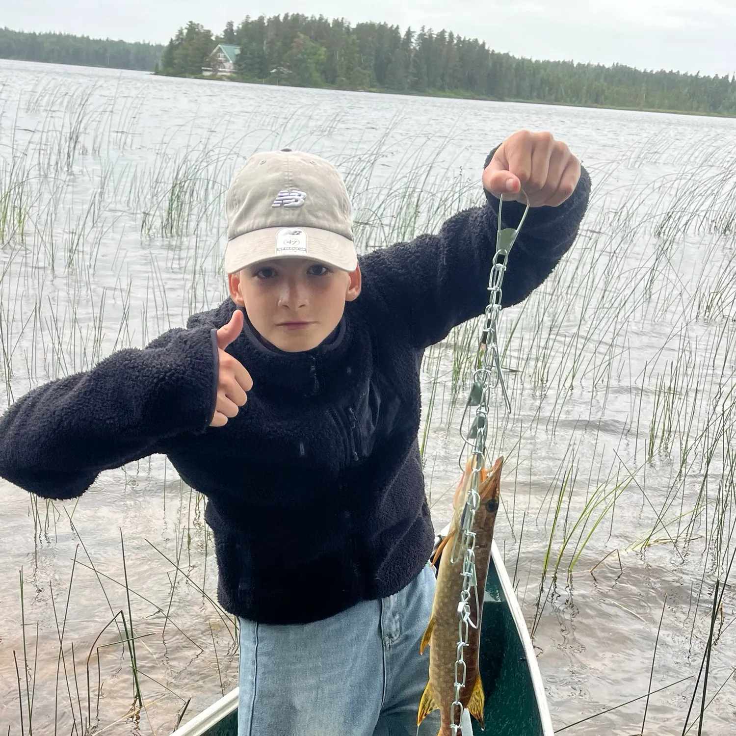 Northern pike caught on Fishbrain