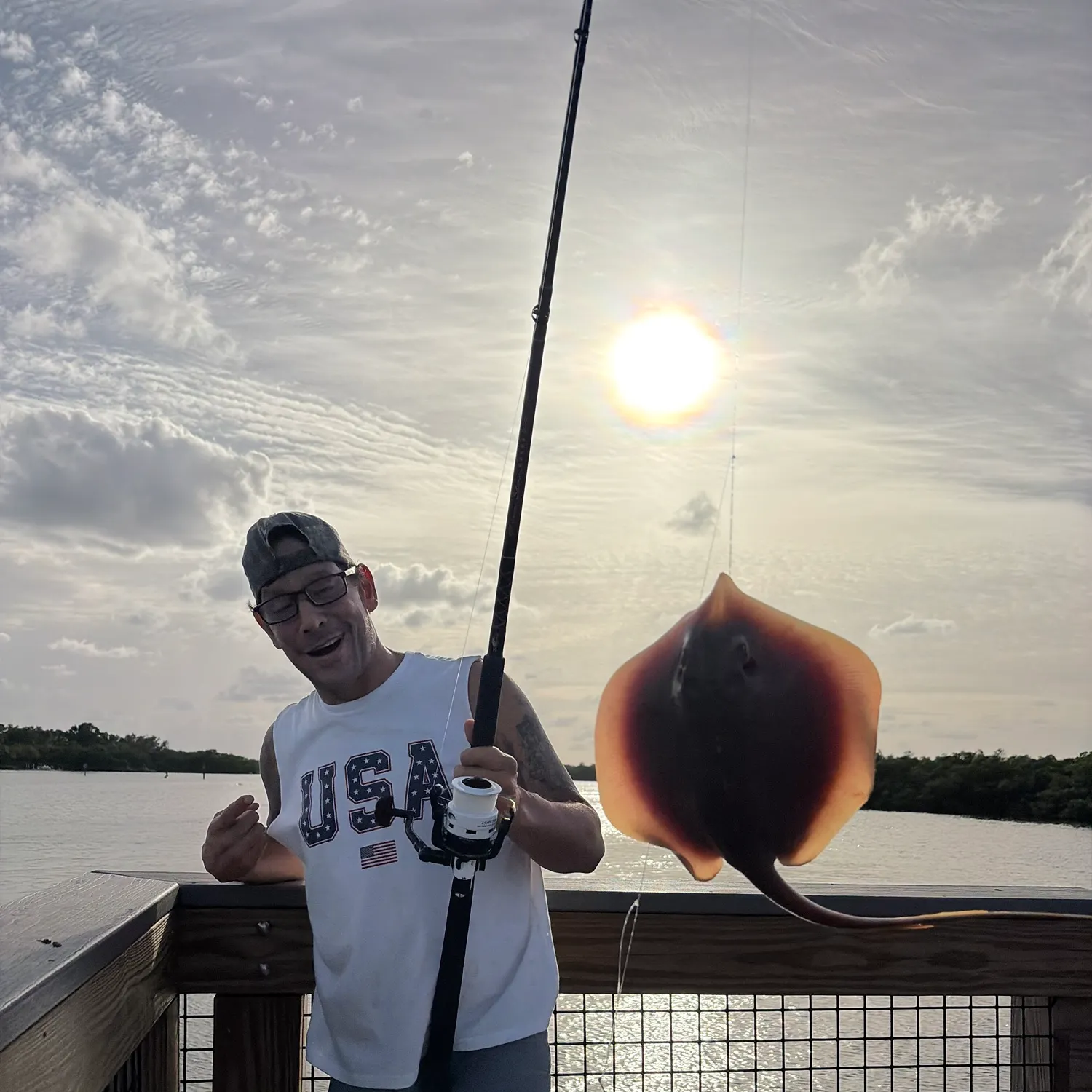 The most recent Atlantic stingray catches on Fishbrain