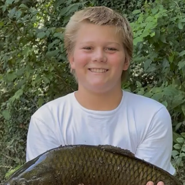 Common carp caught on Fishbrain