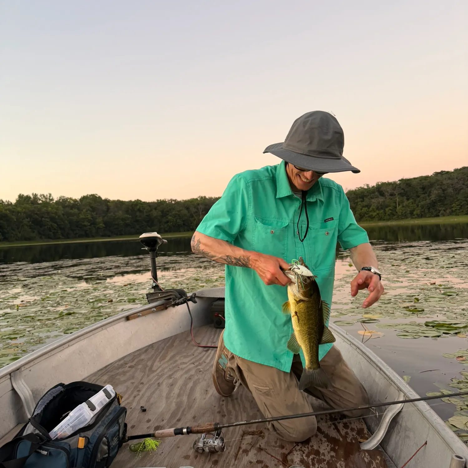 recently logged catches