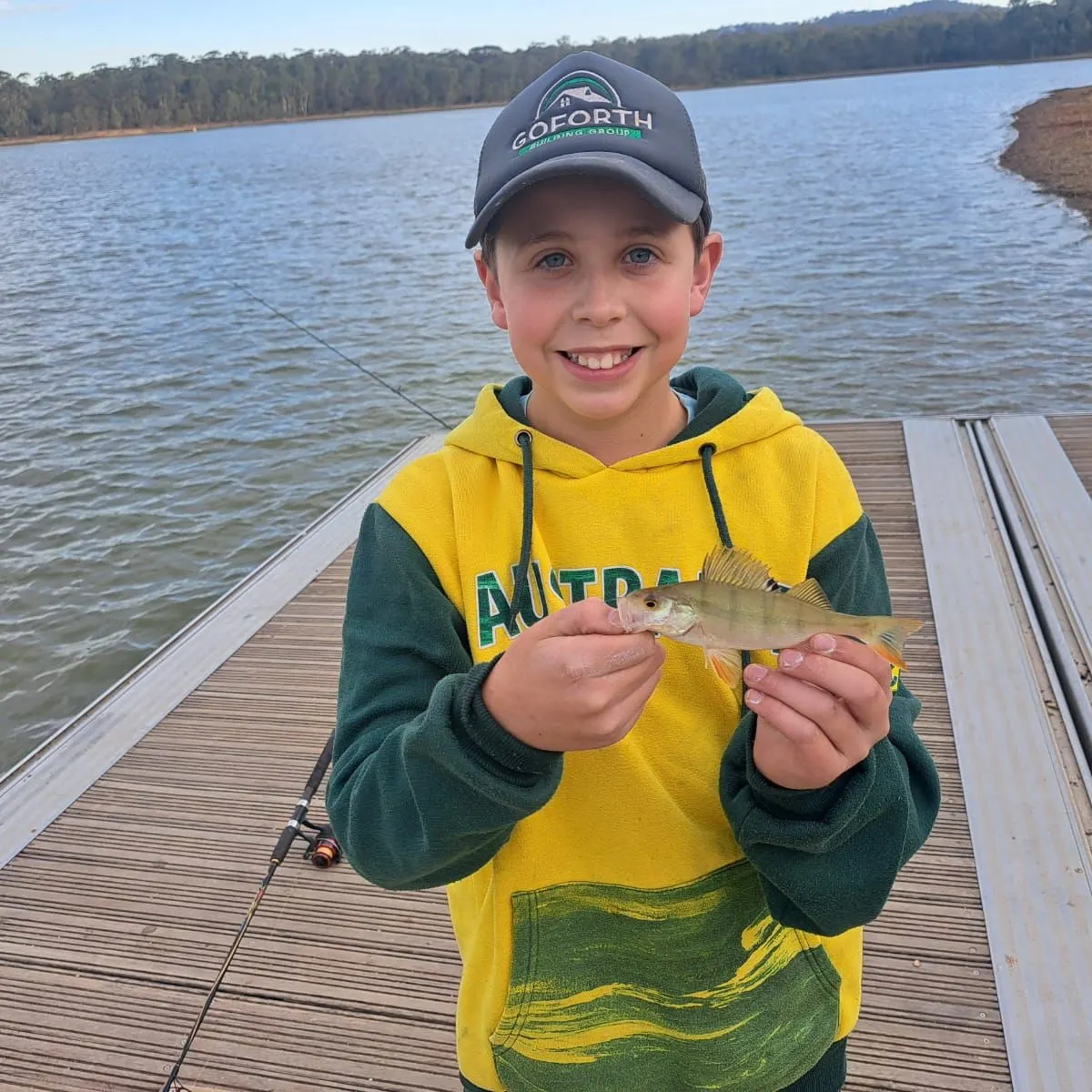 European perch caught on Fishbrain