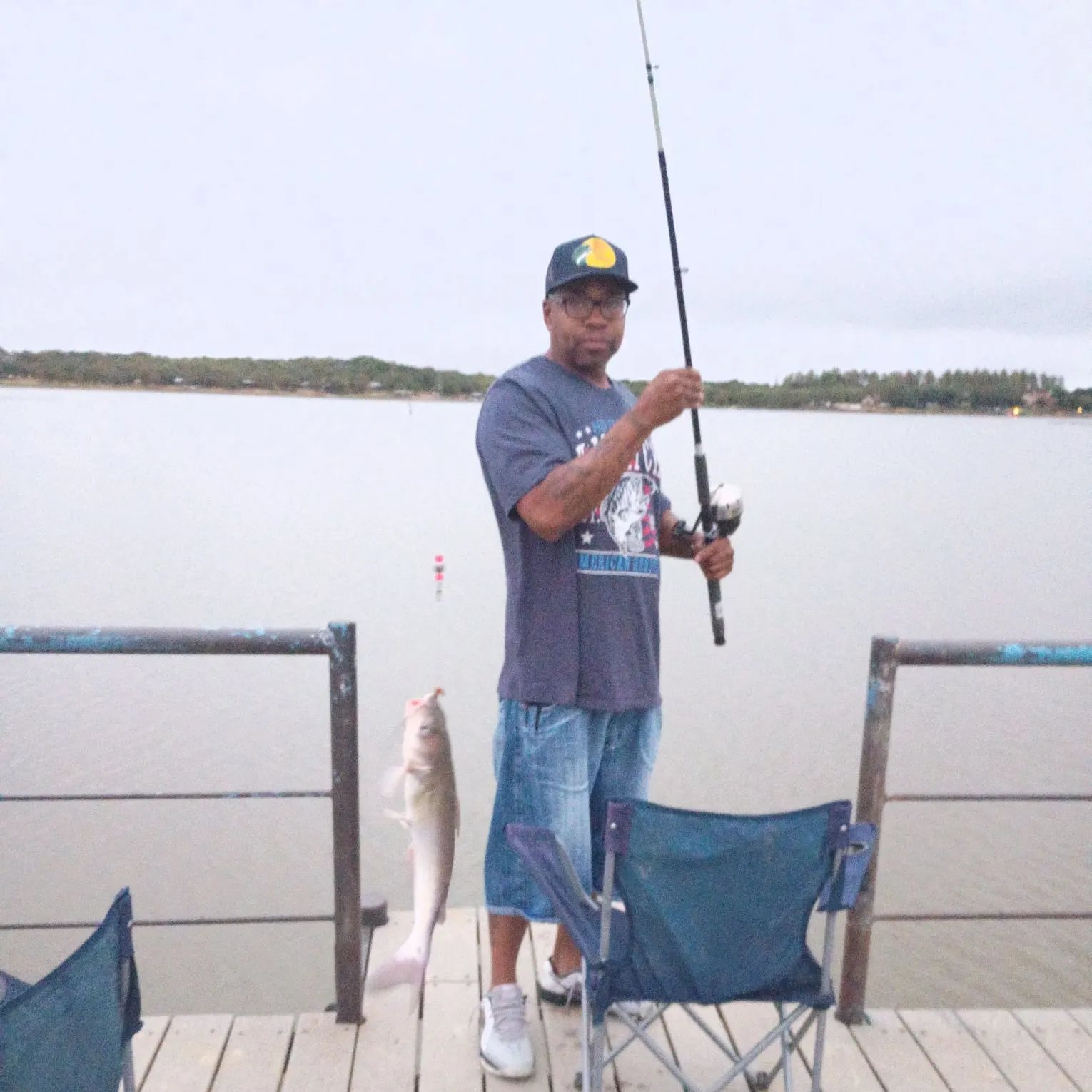 Channel catfish caught on Fishbrain