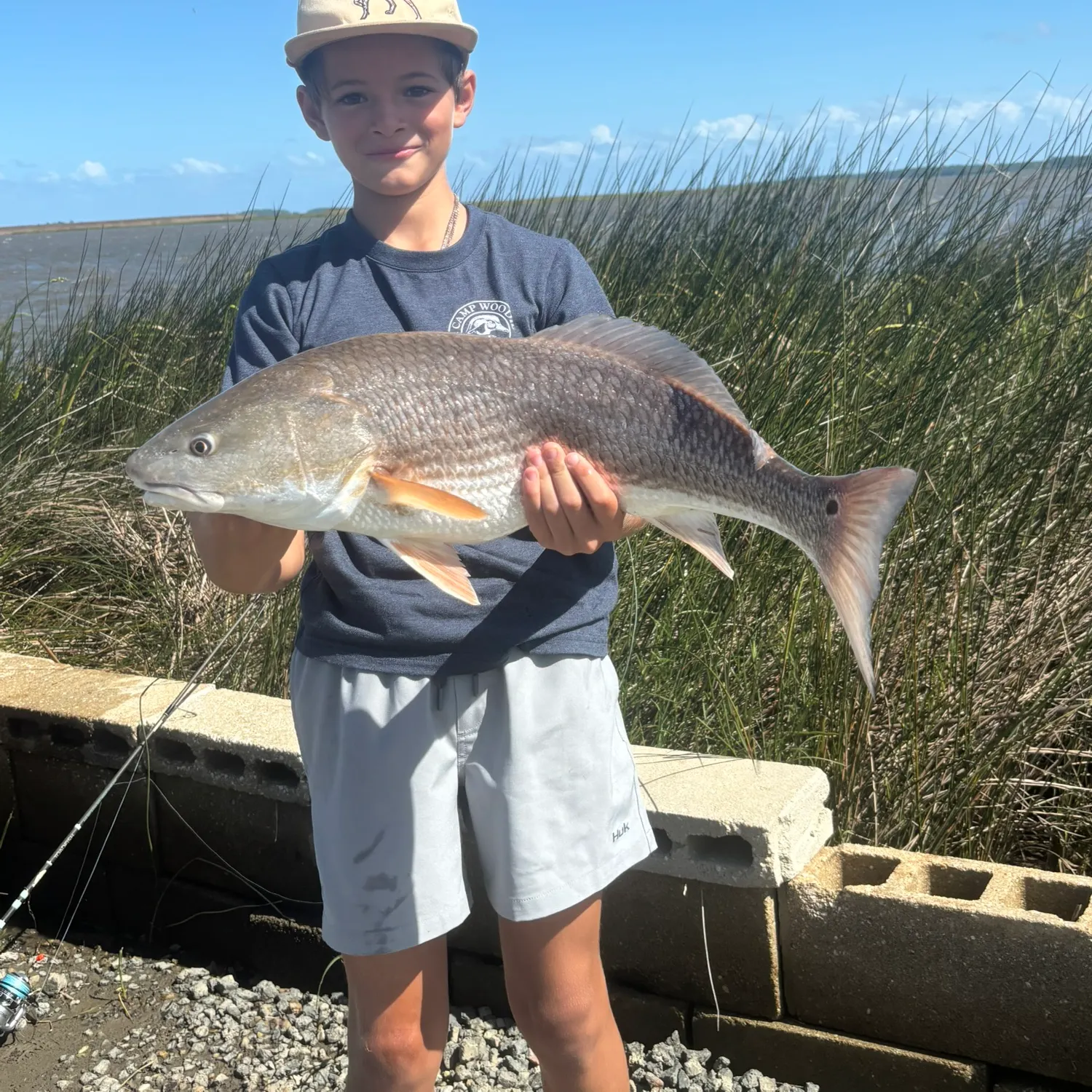 Red drum caught on Fishbrain