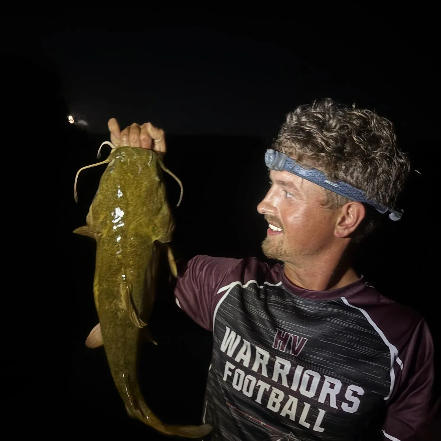 Flathead catfish caught on Fishbrain