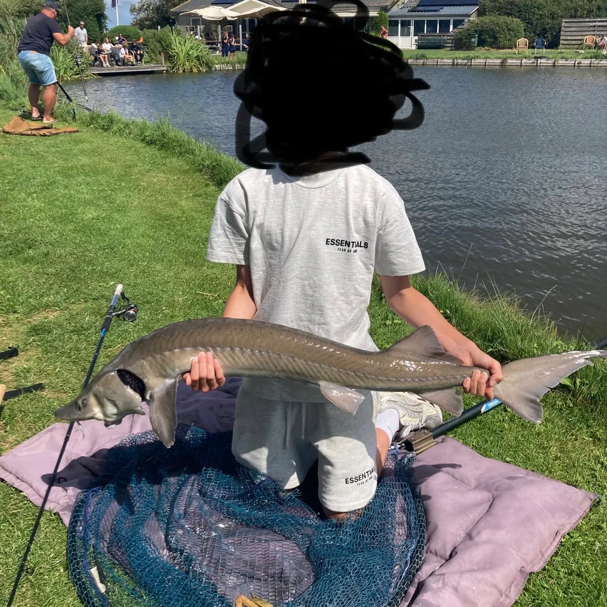 Russian sturgeon caught on Fishbrain
