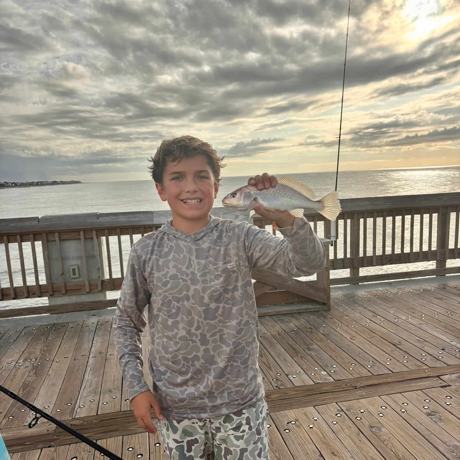 Atlantic croaker caught on Fishbrain