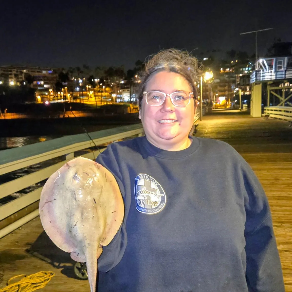 Haller's round ray caught on Fishbrain