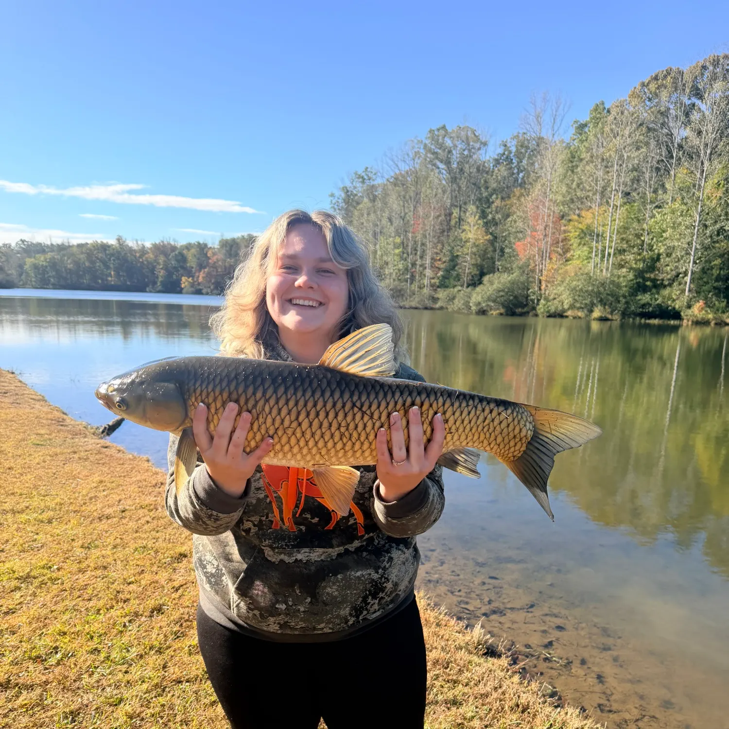 Grass carp caught on Fishbrain