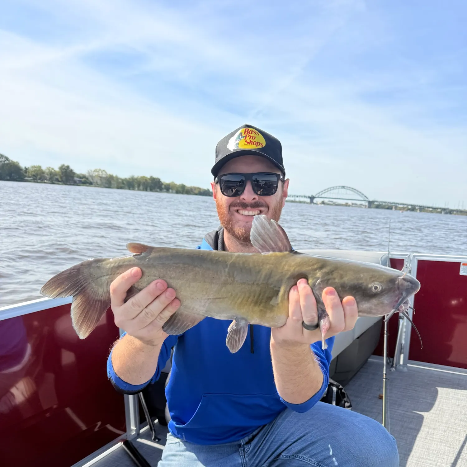 Channel catfish caught on Fishbrain
