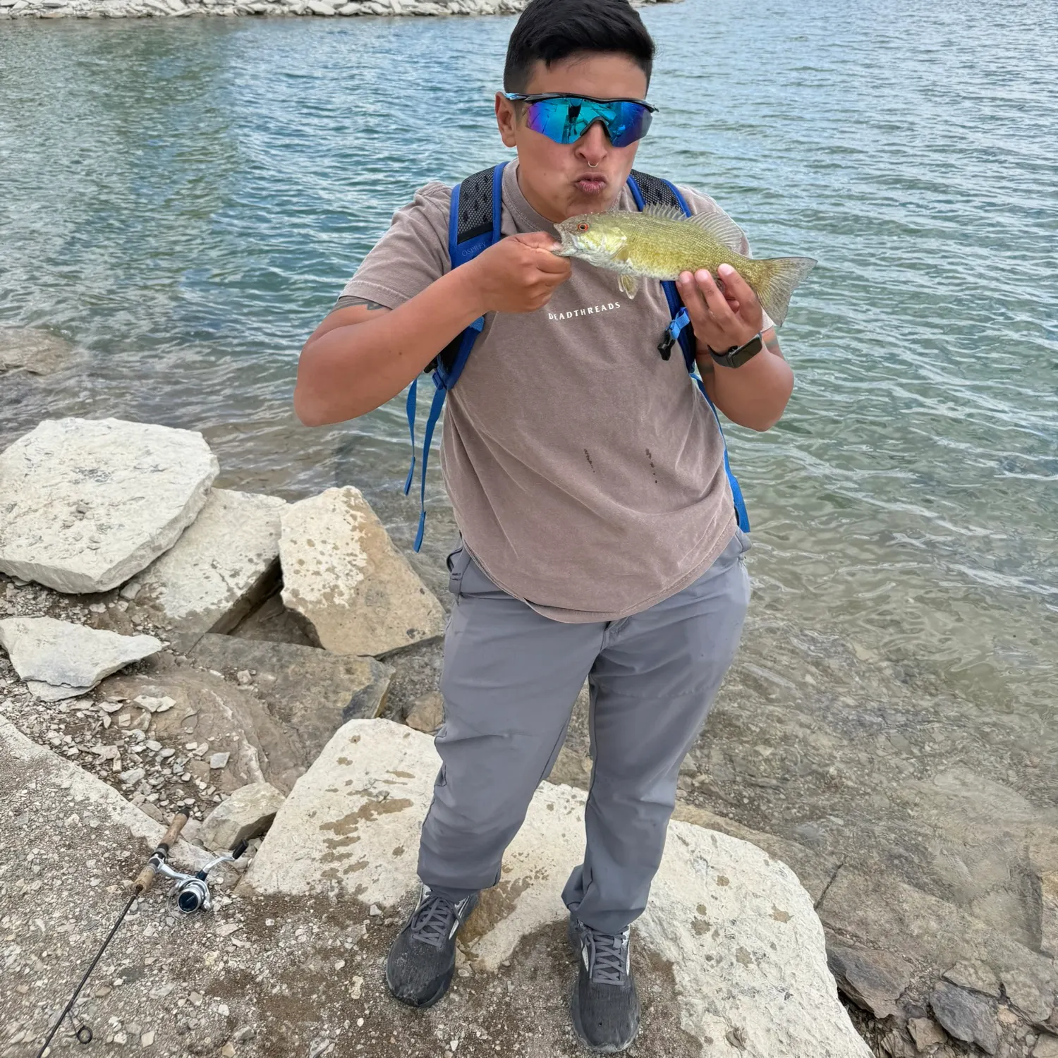 The most recent Redeye bass catches on Fishbrain