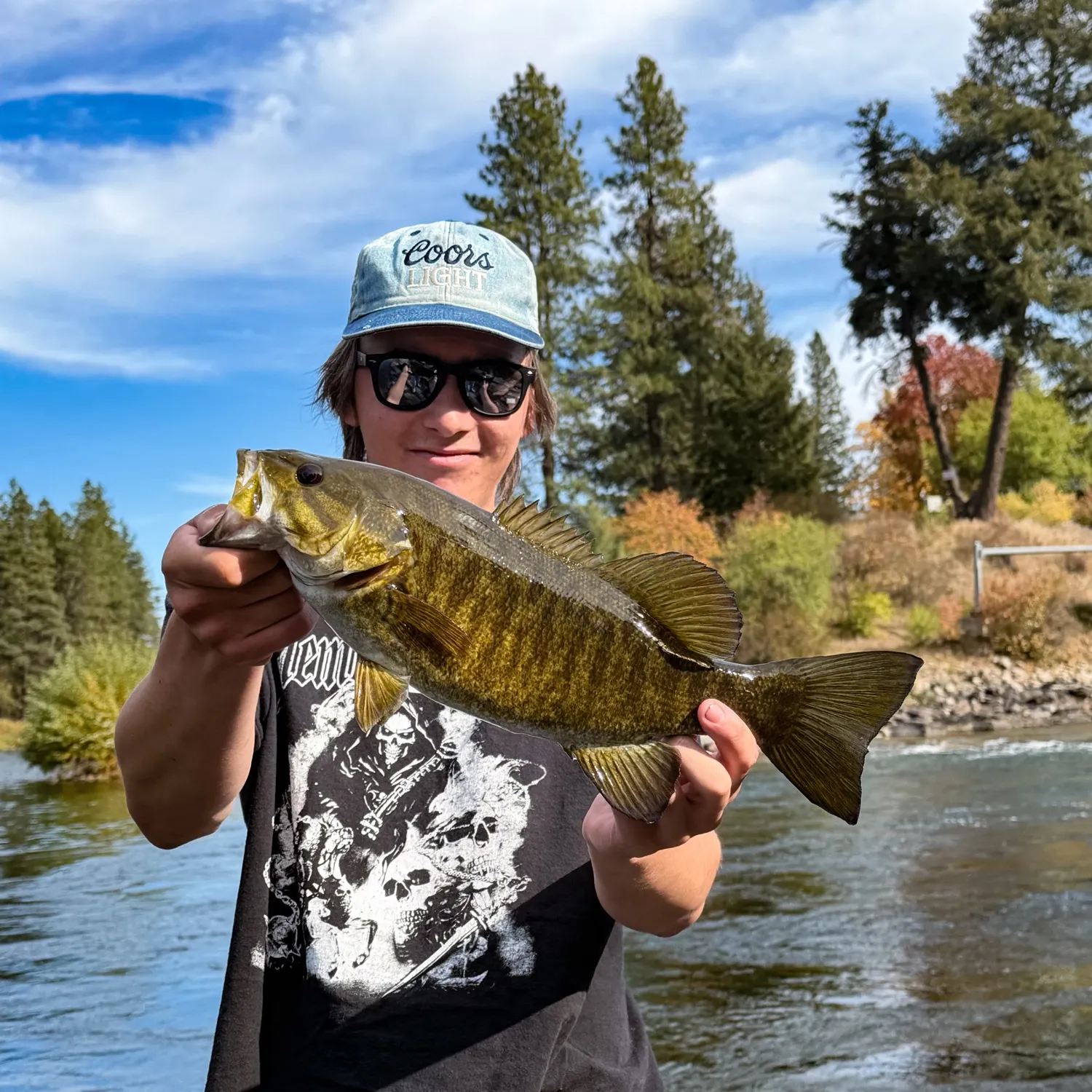 Smallmouth bass caught on Fishbrain