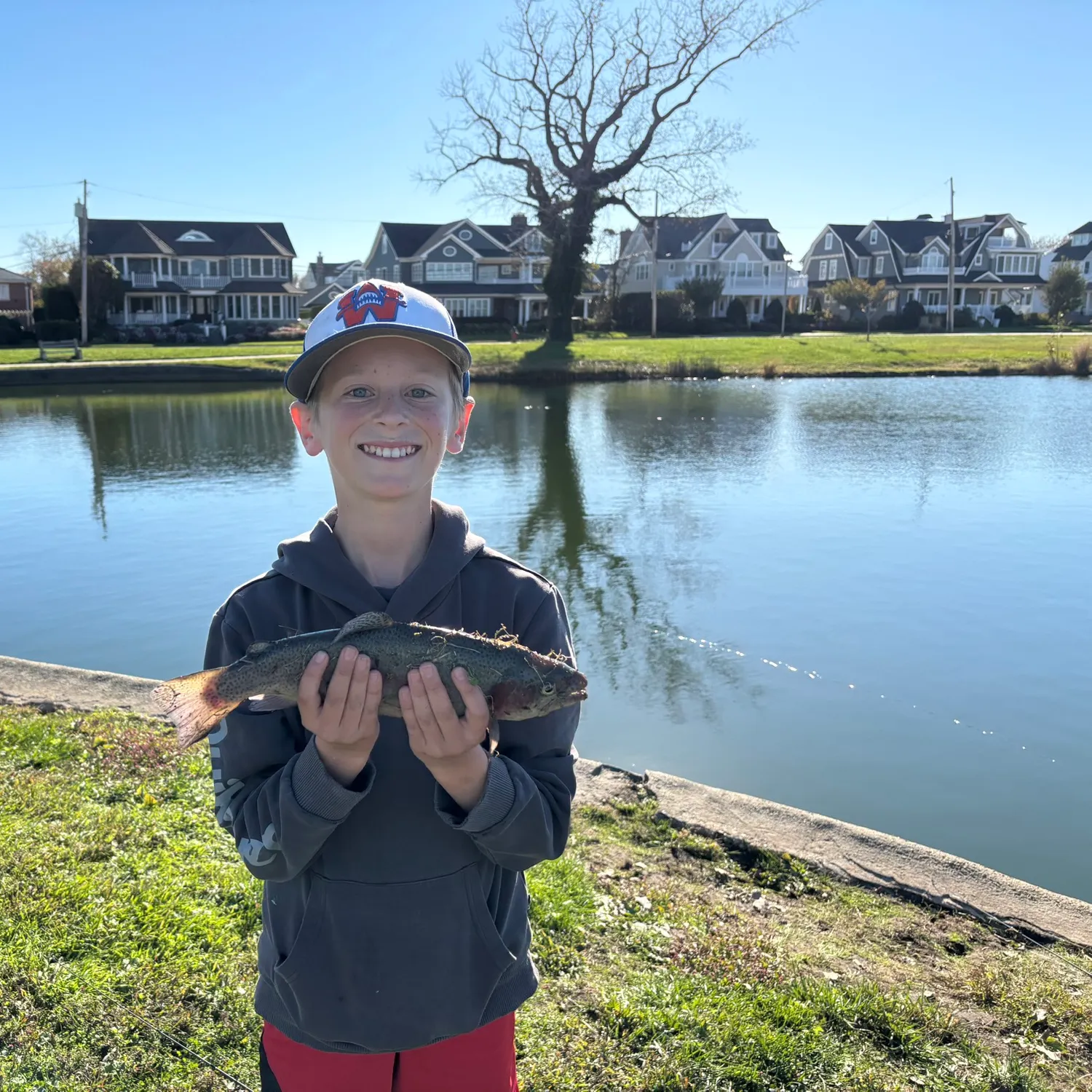 Rainbow trout caught on Fishbrain