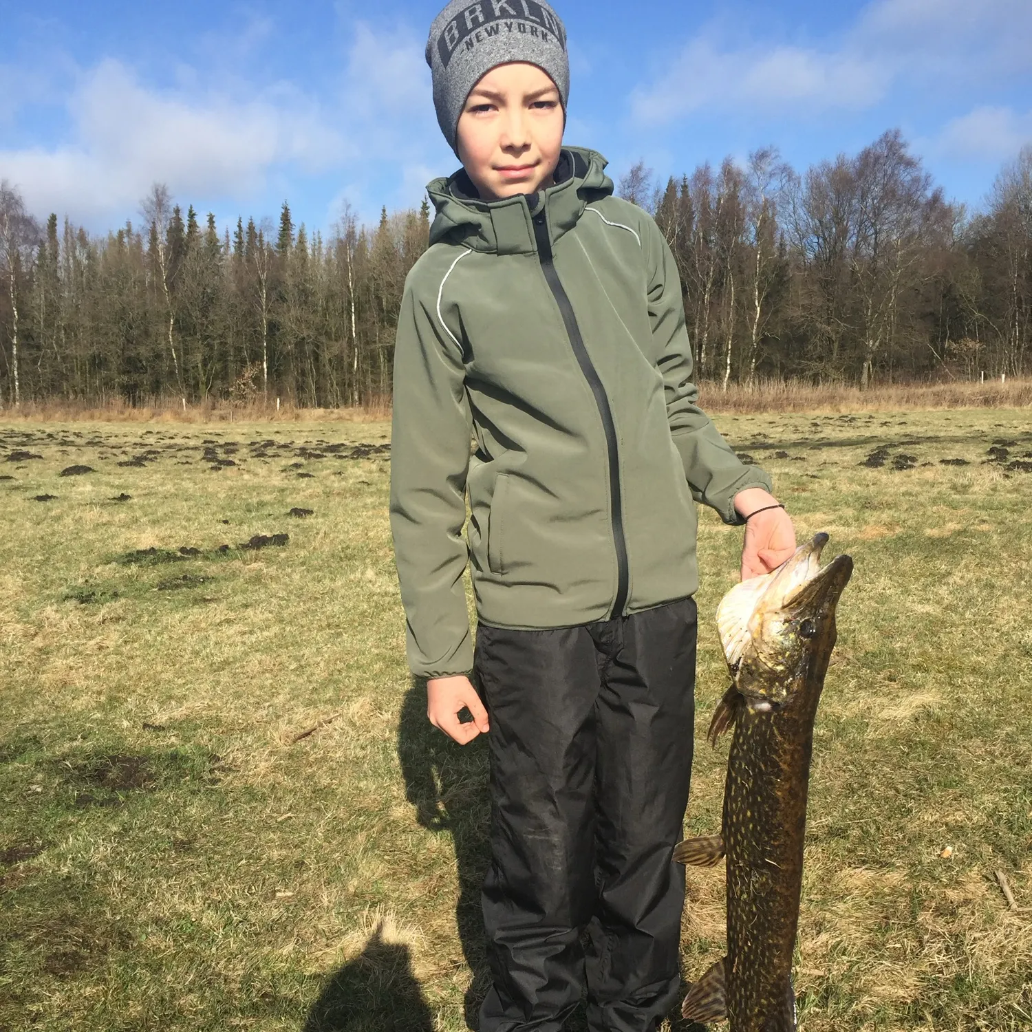 Northern pike caught on Fishbrain