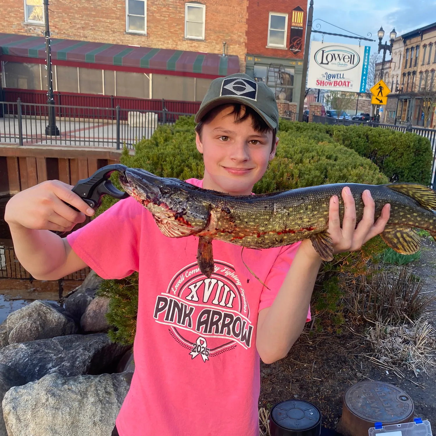 recently logged catches