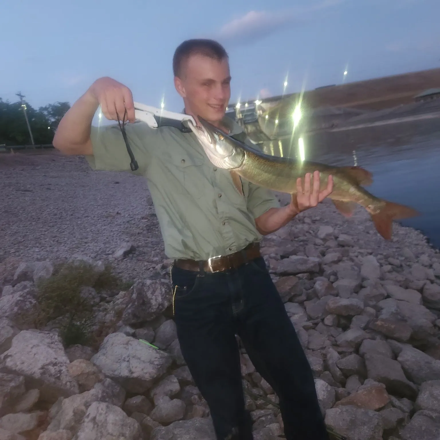 Muskie caught on Fishbrain