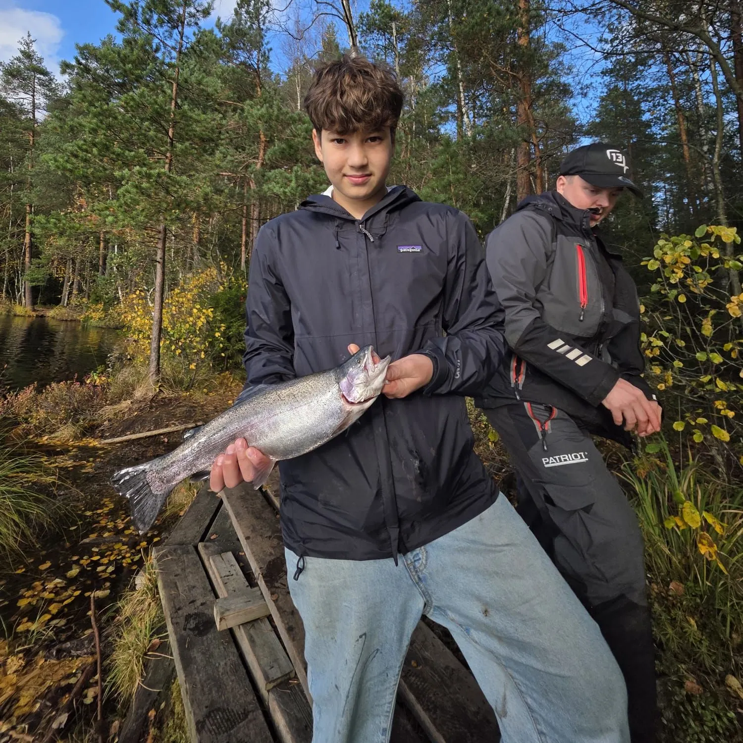 Rainbow trout caught on Fishbrain