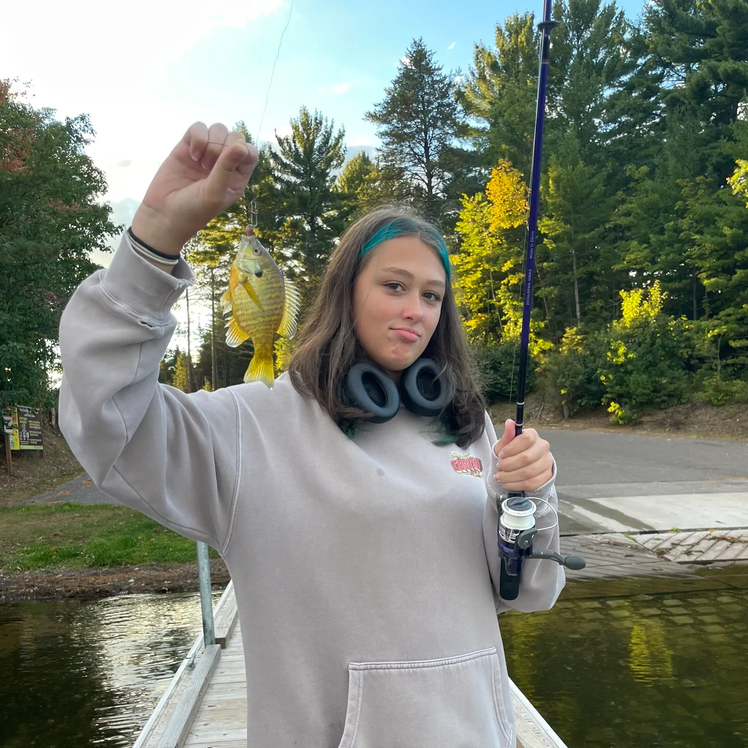 Bluegill caught on Fishbrain