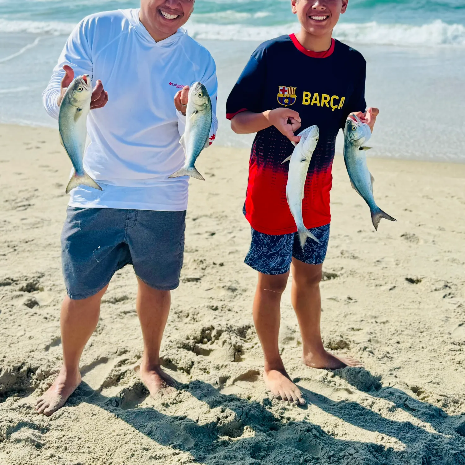 recently logged catches