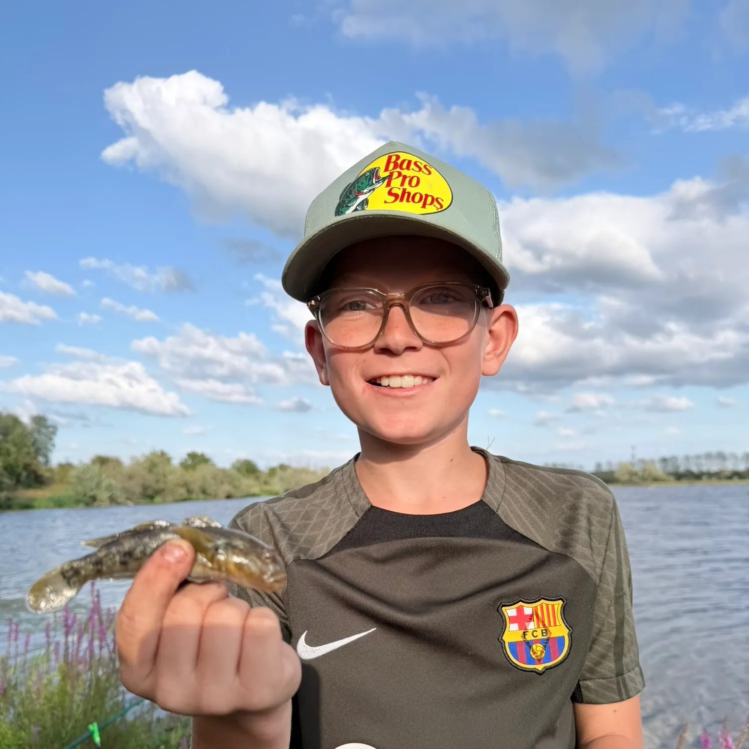 Round goby caught on Fishbrain