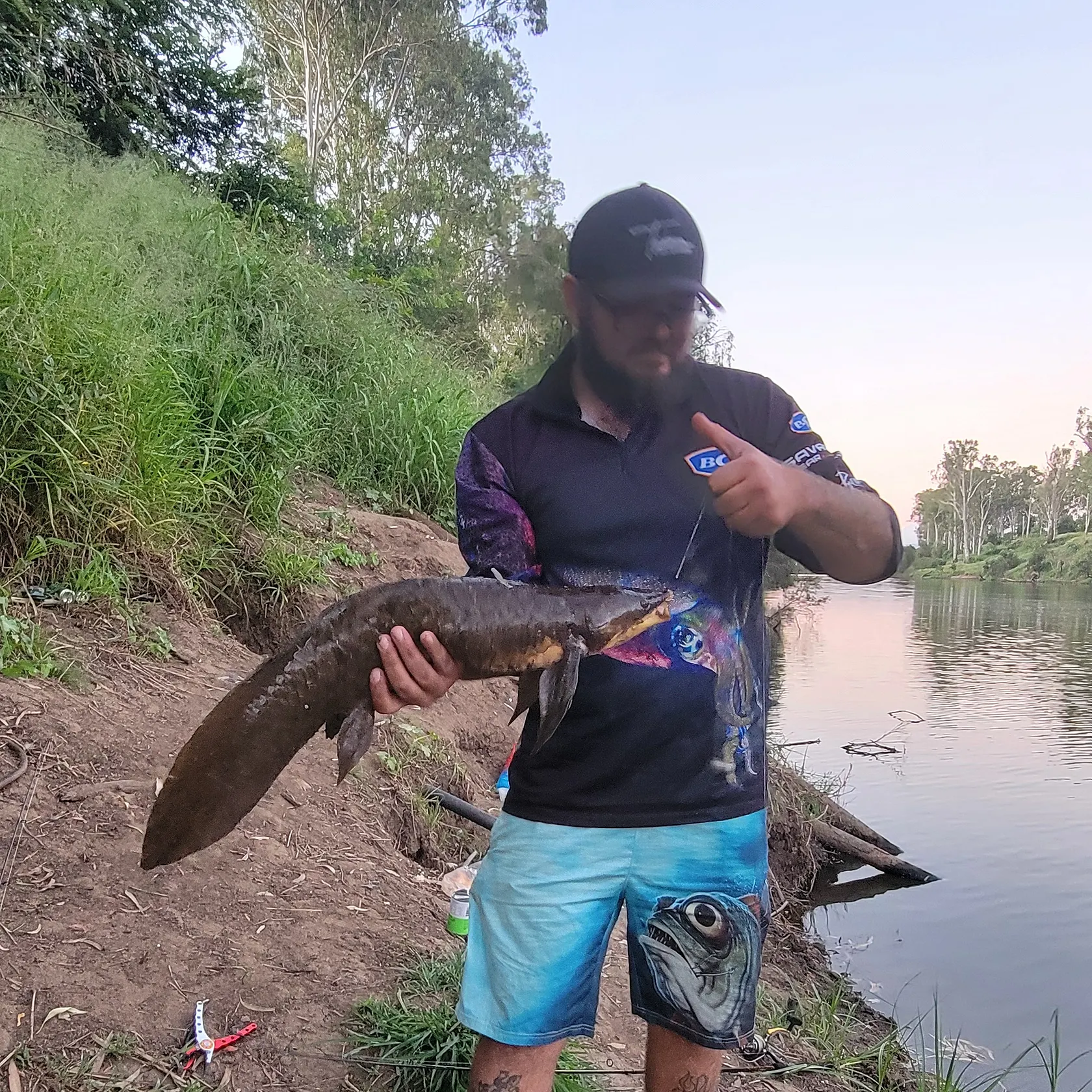 The most popular recent Australian Lungfish catch on Fishbrain