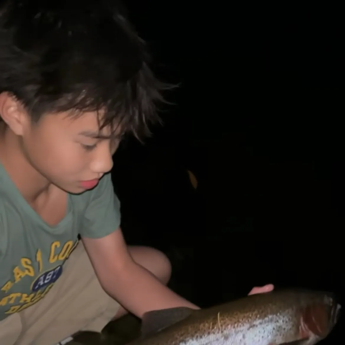 Rainbow trout caught on Fishbrain