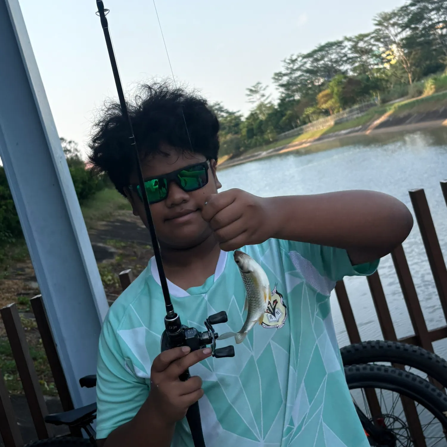 Java barb caught on Fishbrain