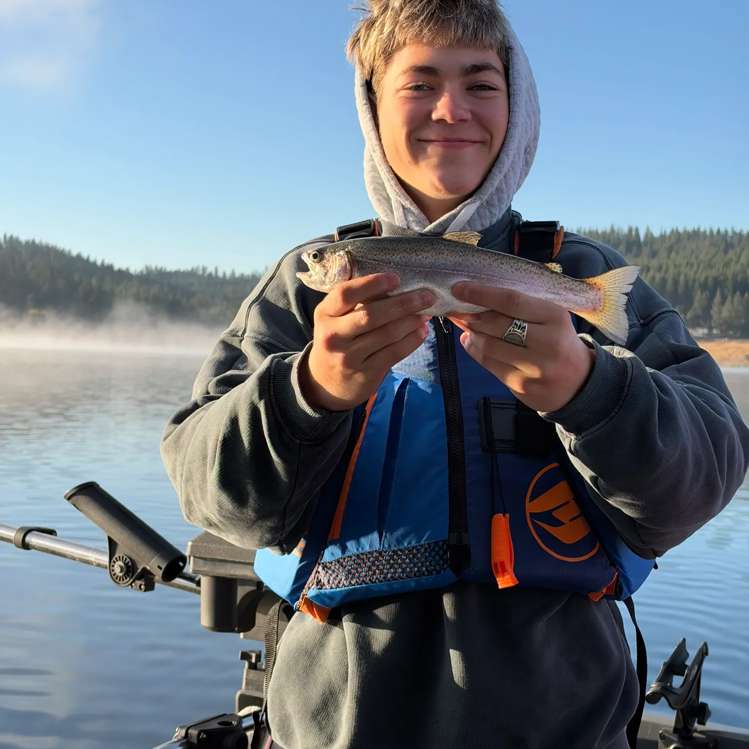 Rainbow trout caught on Fishbrain