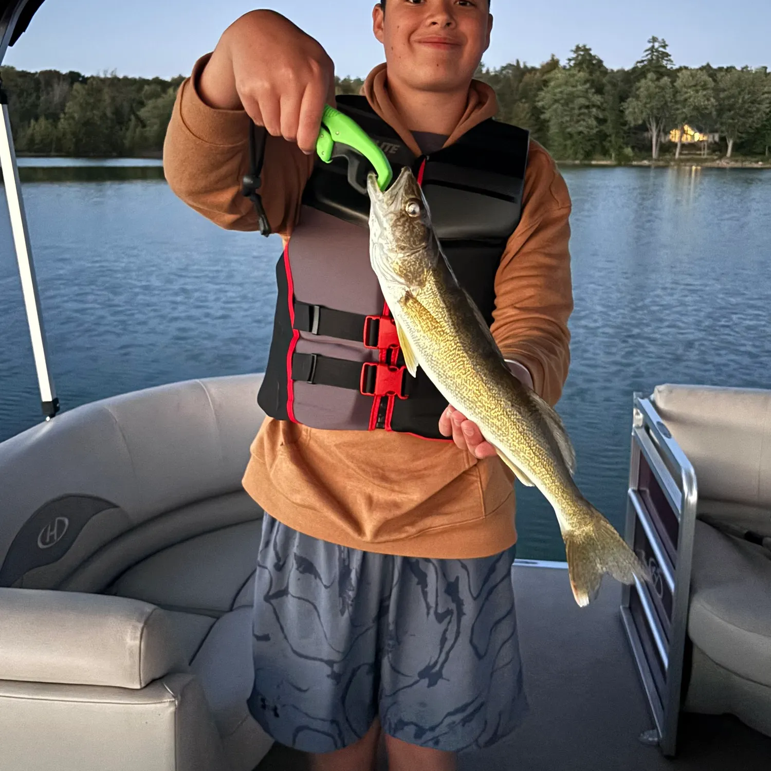 Walleye caught on Fishbrain