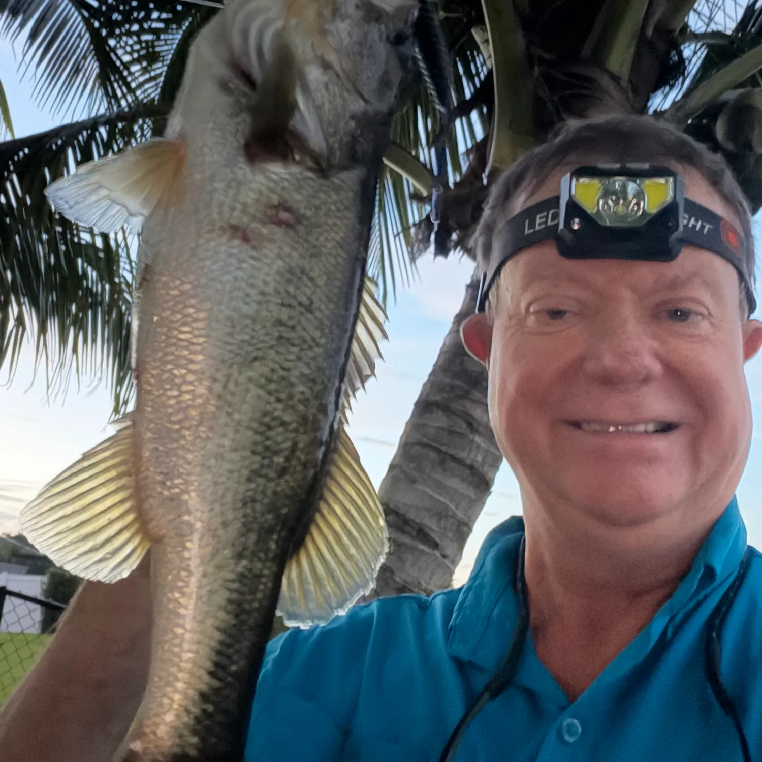 Florida bass caught on Fishbrain
