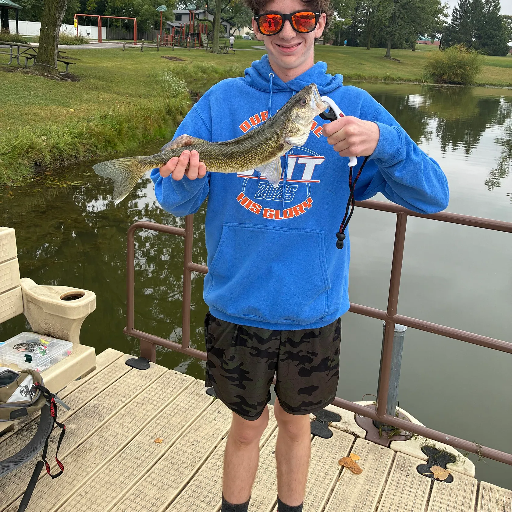 Walleye caught on Fishbrain