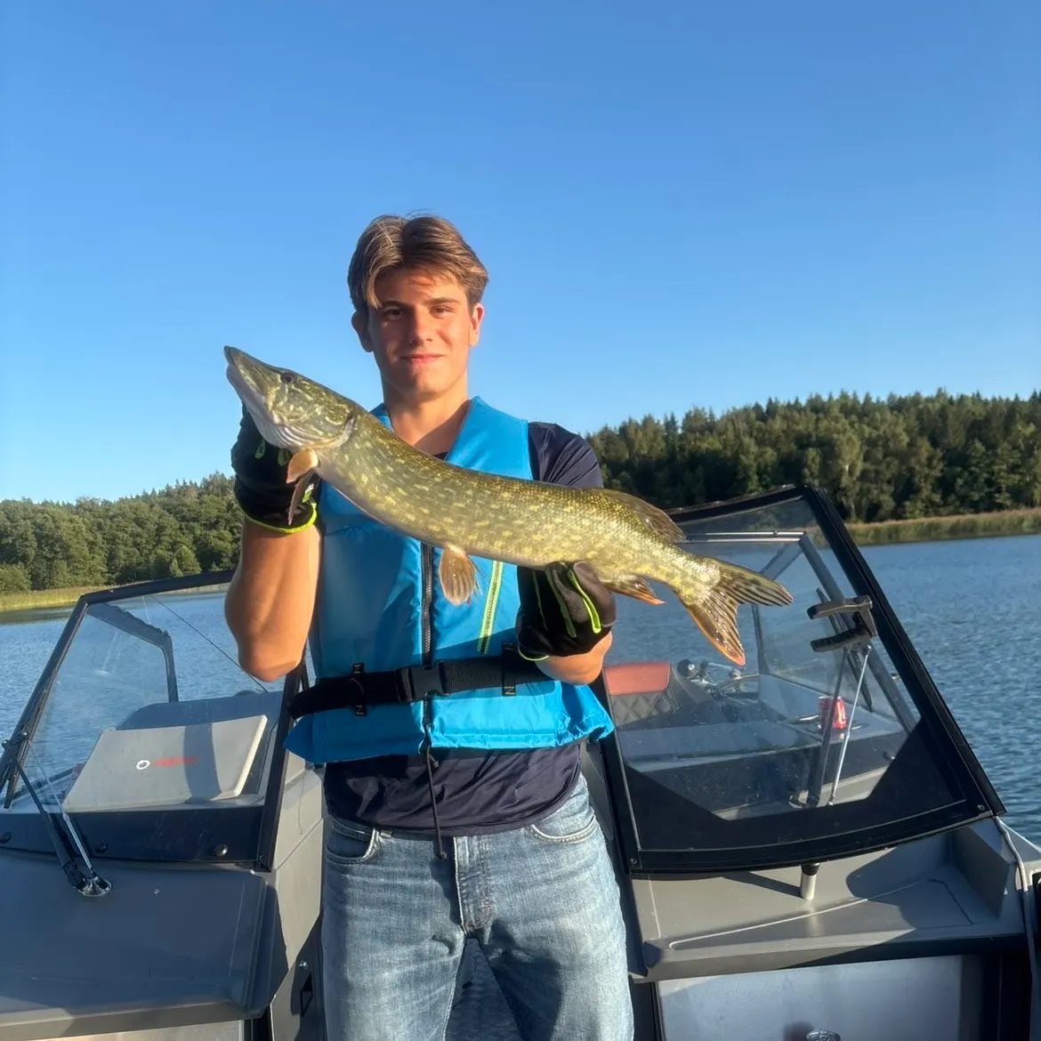 Northern pike caught on Fishbrain