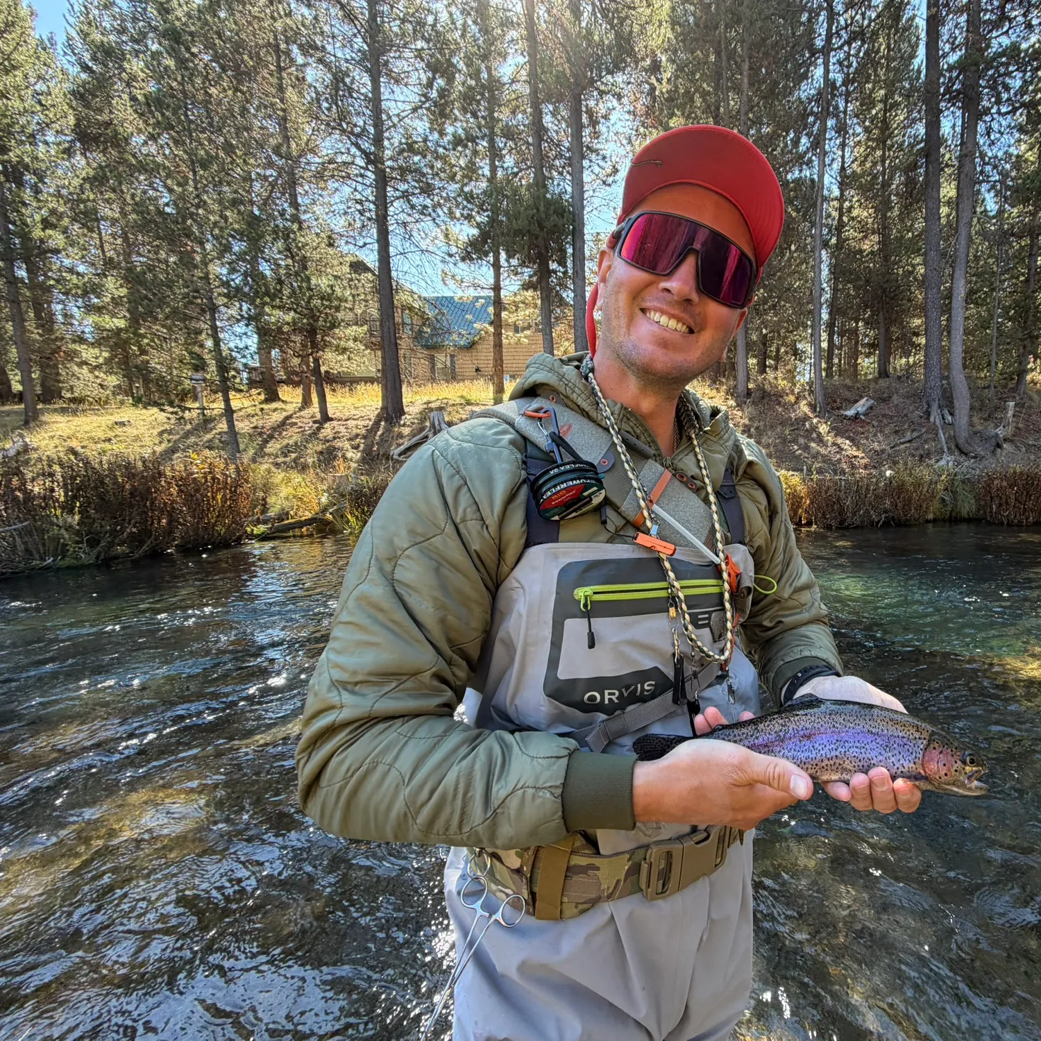 Rainbow trout caught on Fishbrain