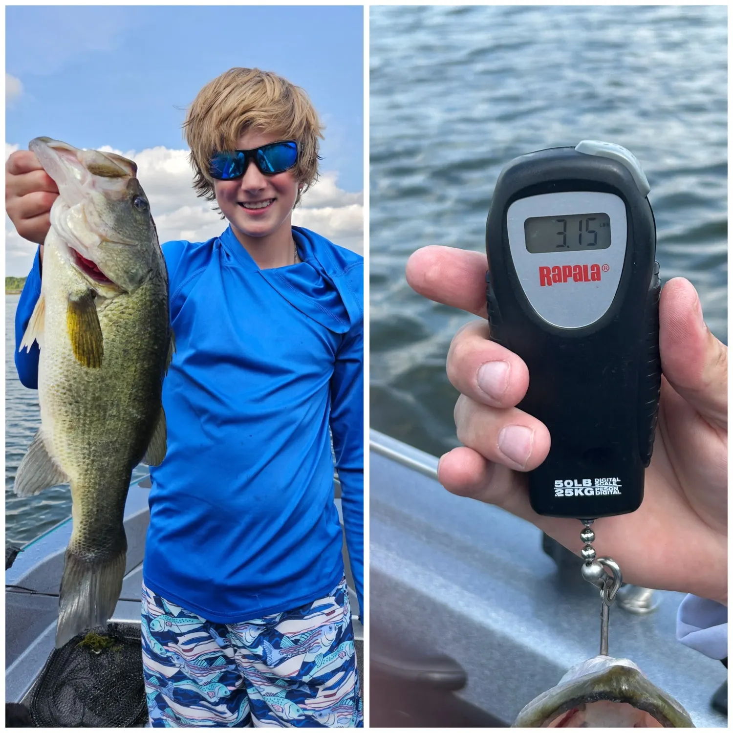 recently logged catches