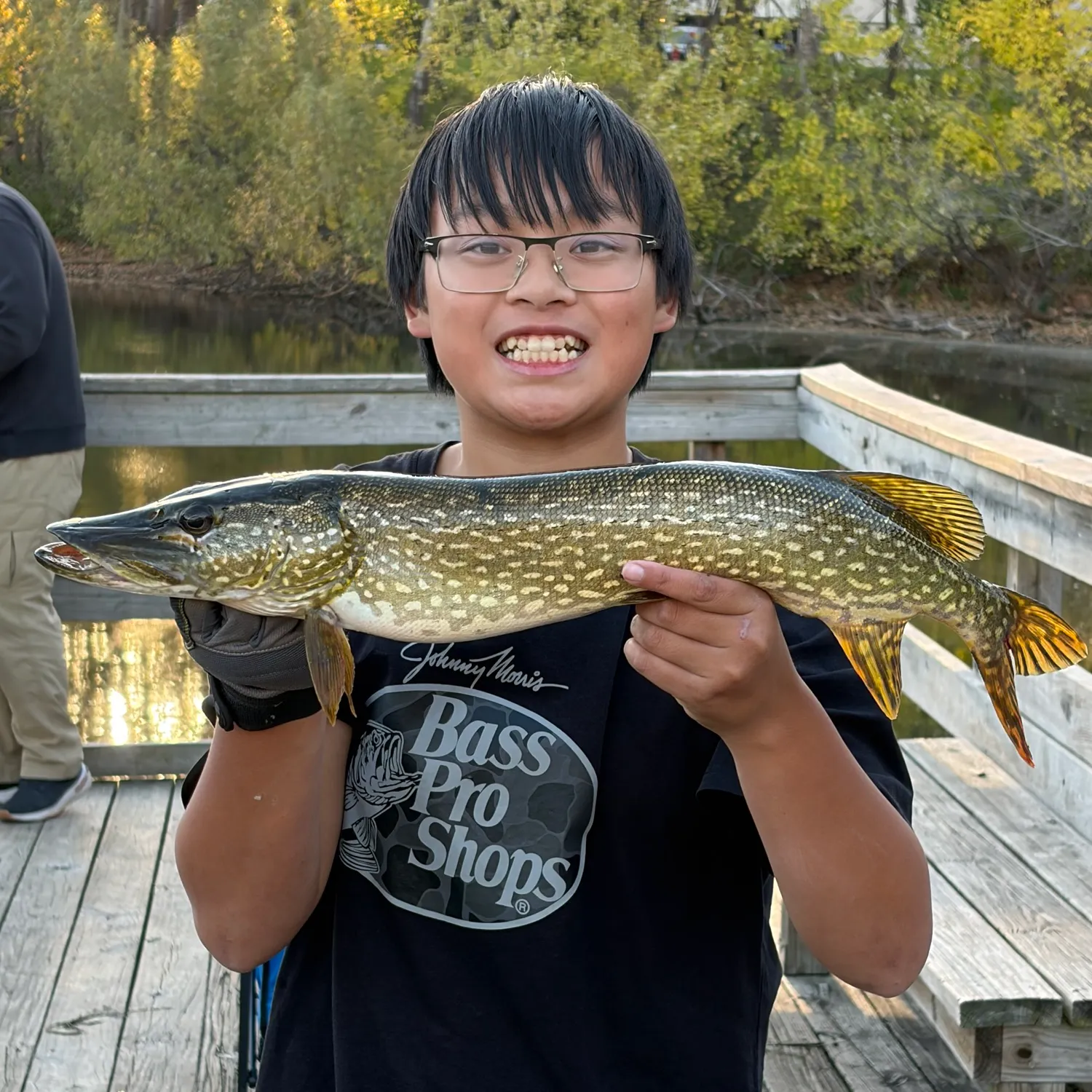 Northern pike caught on Fishbrain