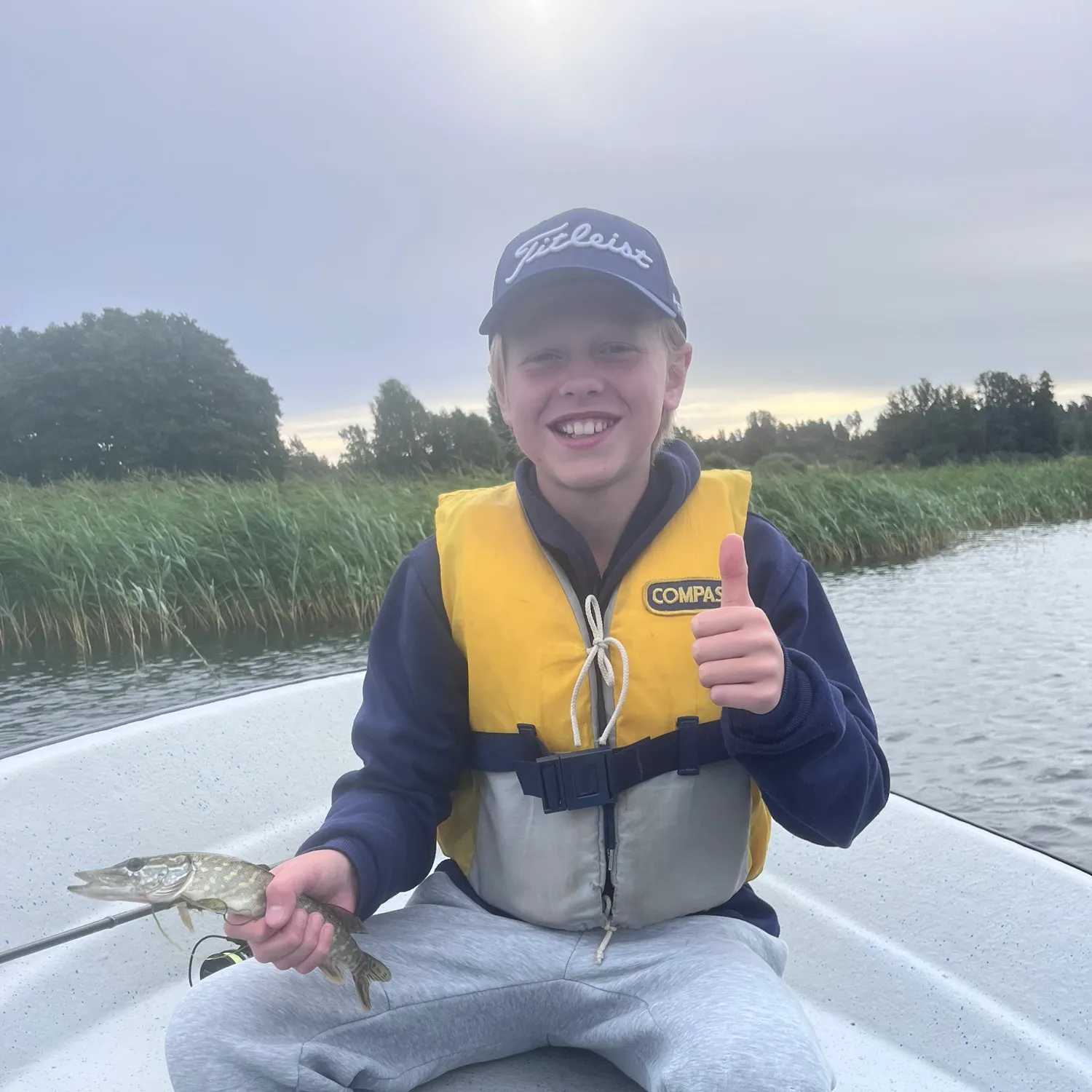 Northern pike caught on Fishbrain