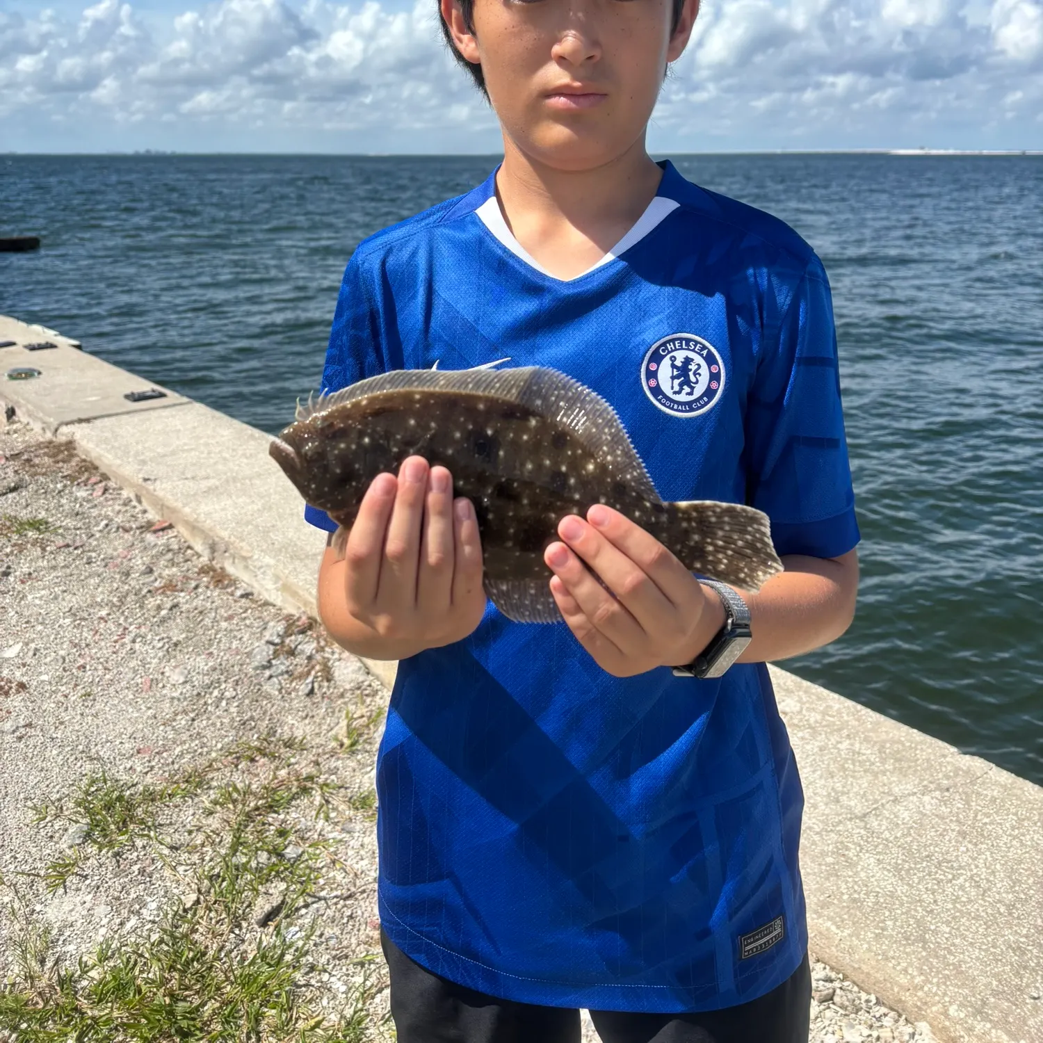 Summer flounder caught on Fishbrain