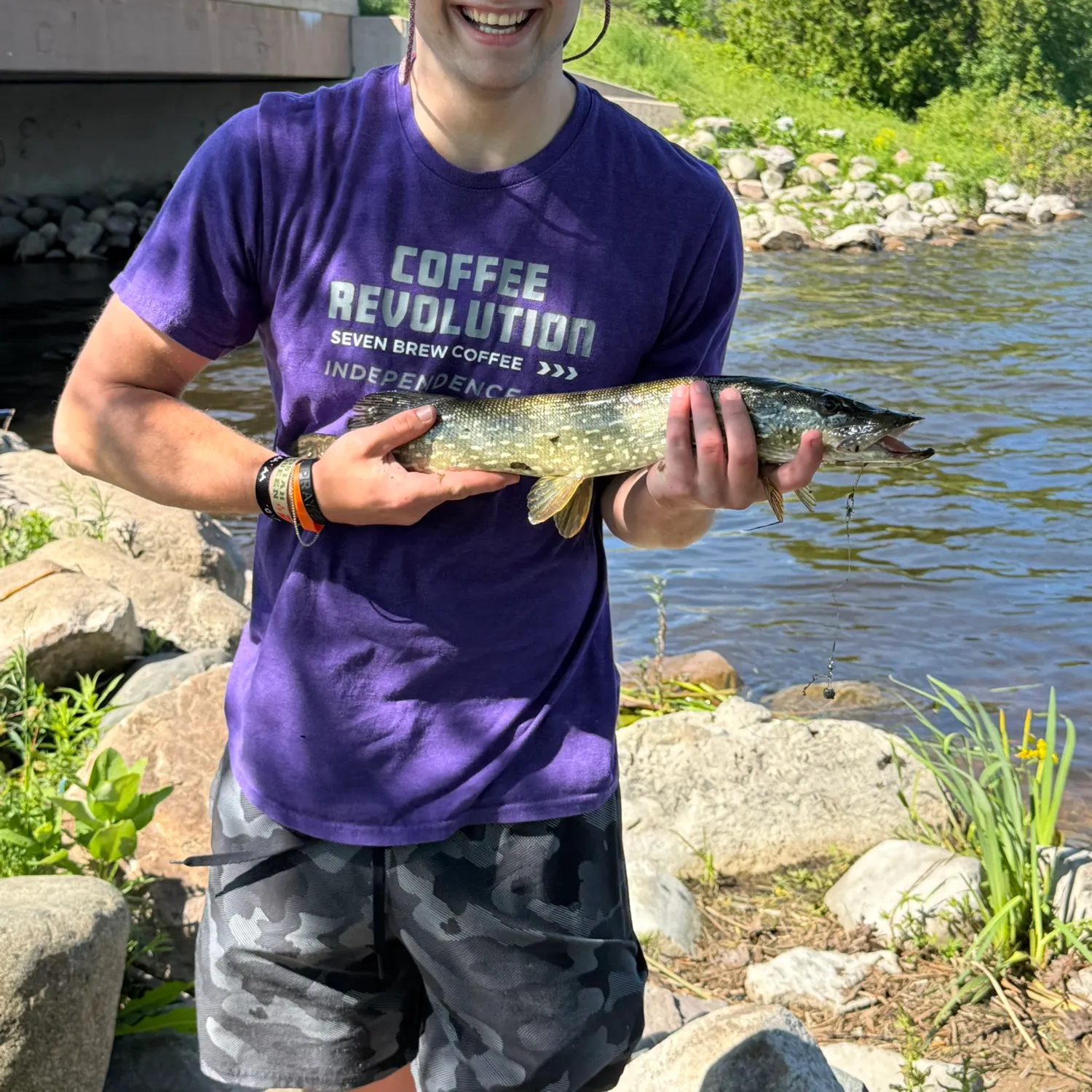 recently logged catches