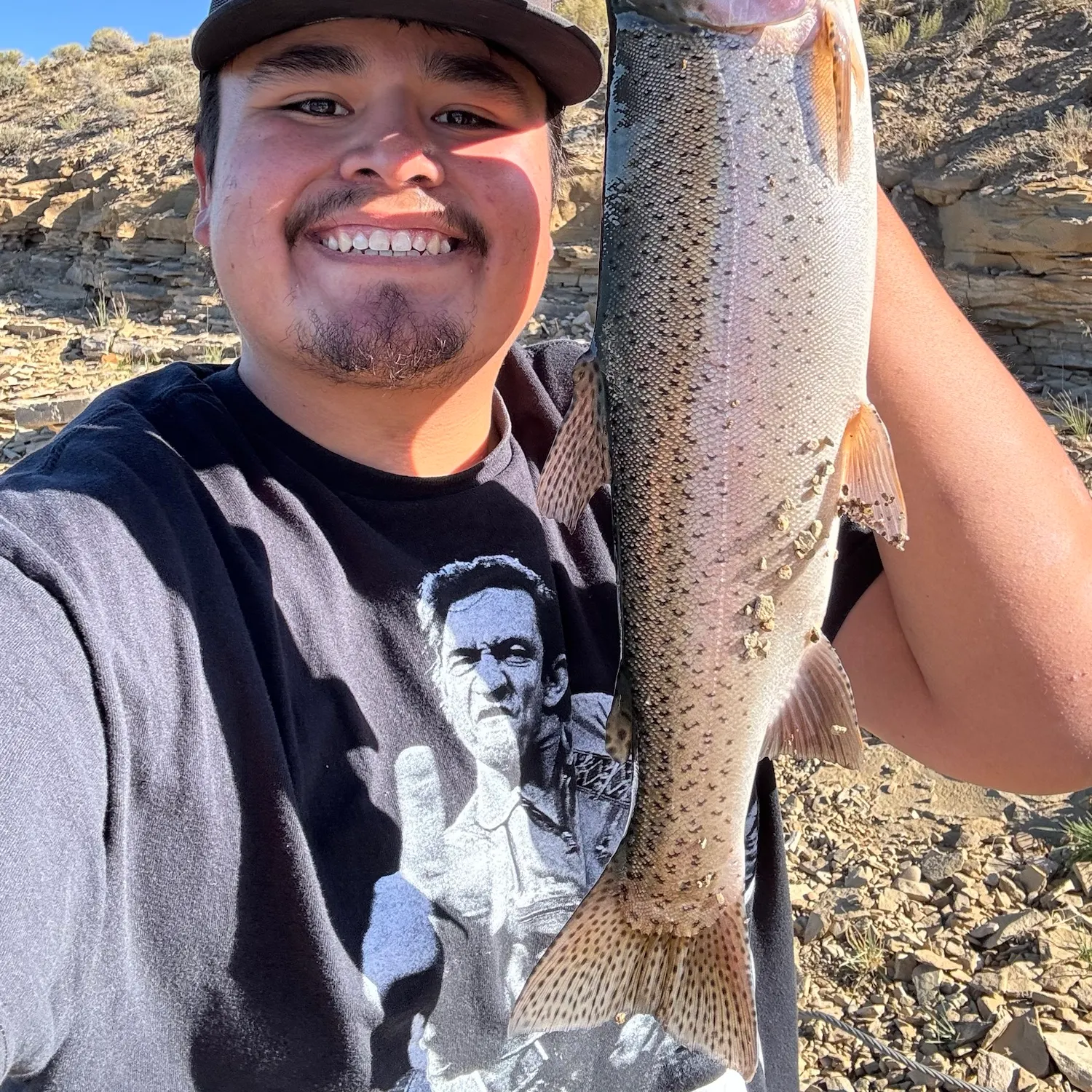 Rainbow trout caught on Fishbrain