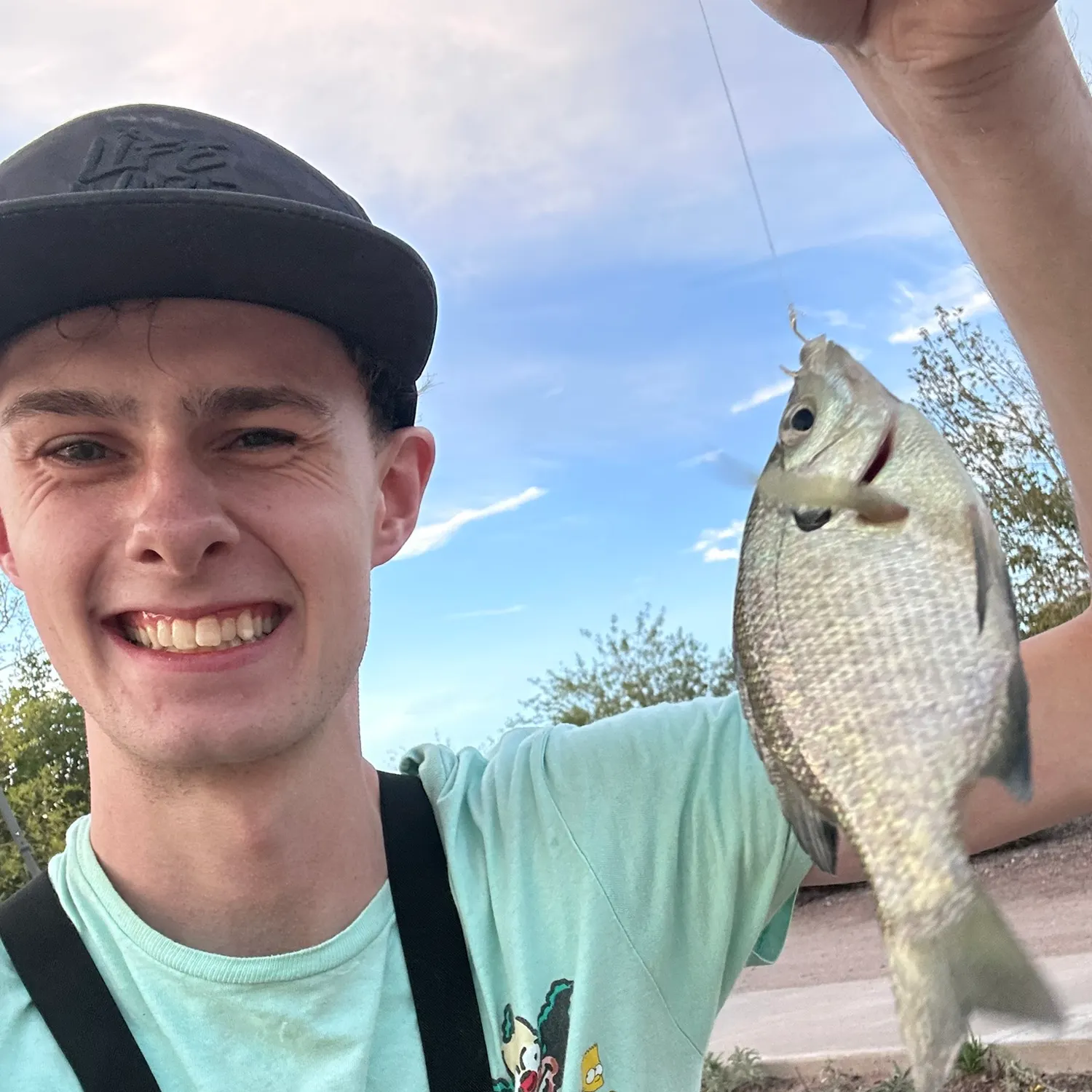 Bluegill caught on Fishbrain