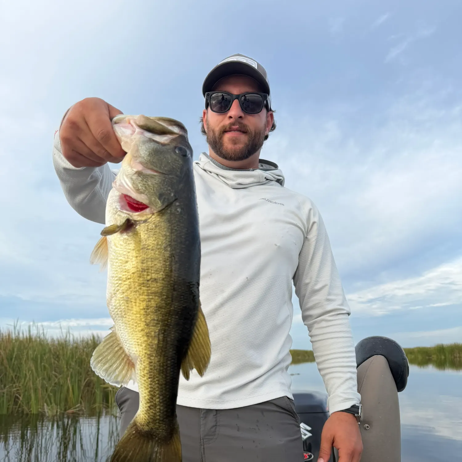 Florida bass caught on Fishbrain
