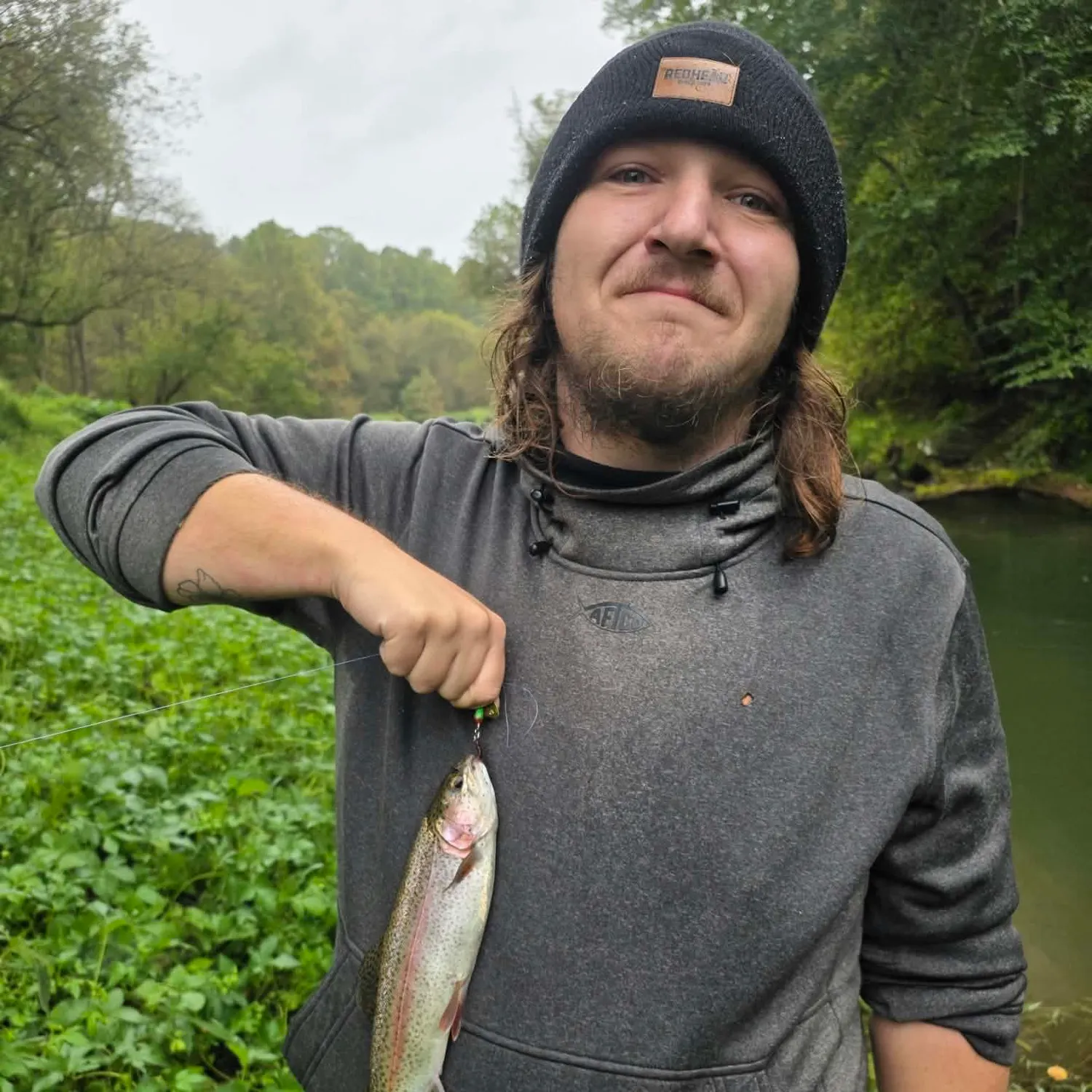 Rainbow trout caught on Fishbrain