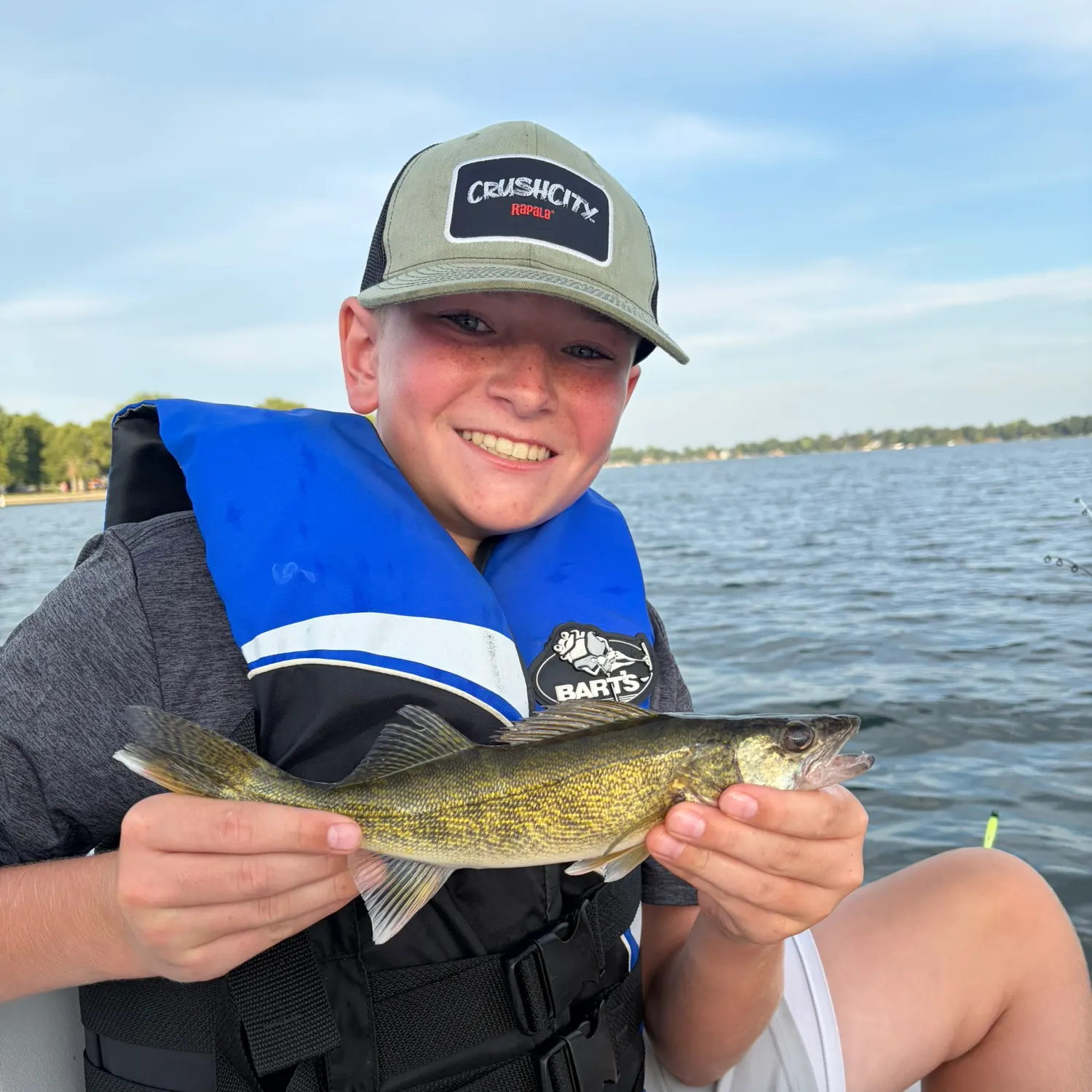 Walleye caught on Fishbrain