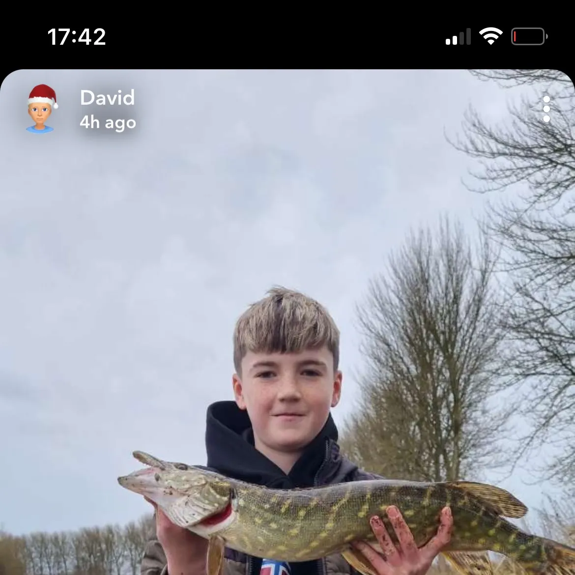 recently logged catches