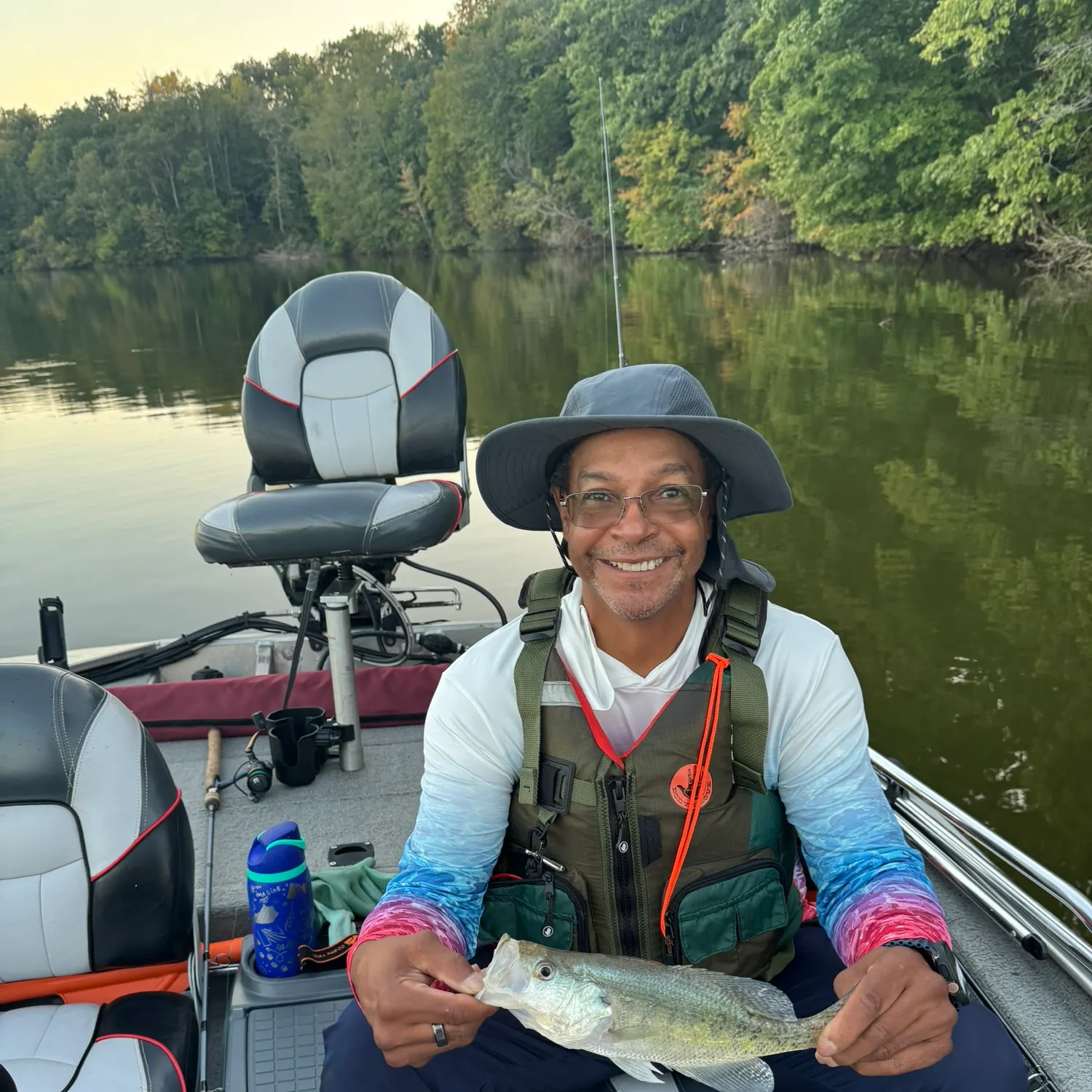 White crappie caught on Fishbrain