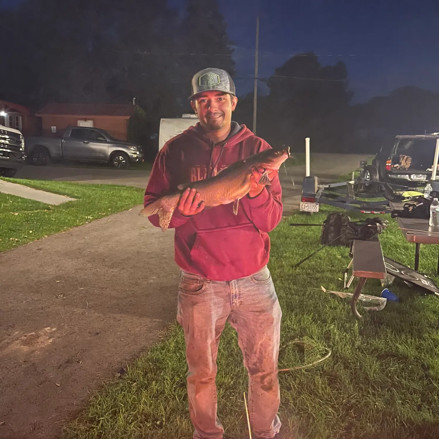 recently logged catches