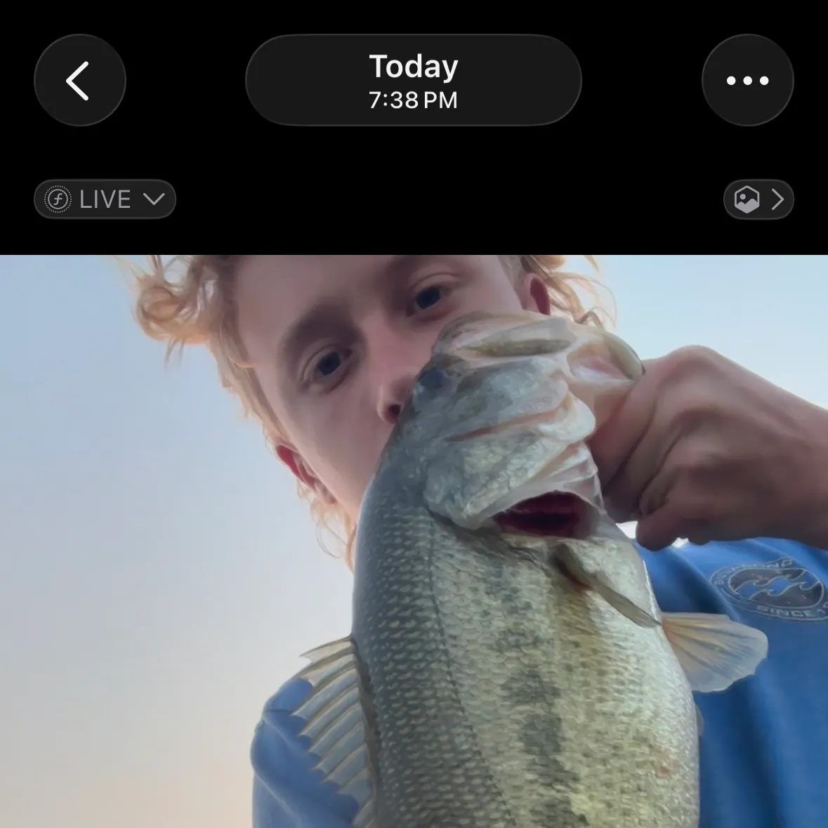 recently logged catches