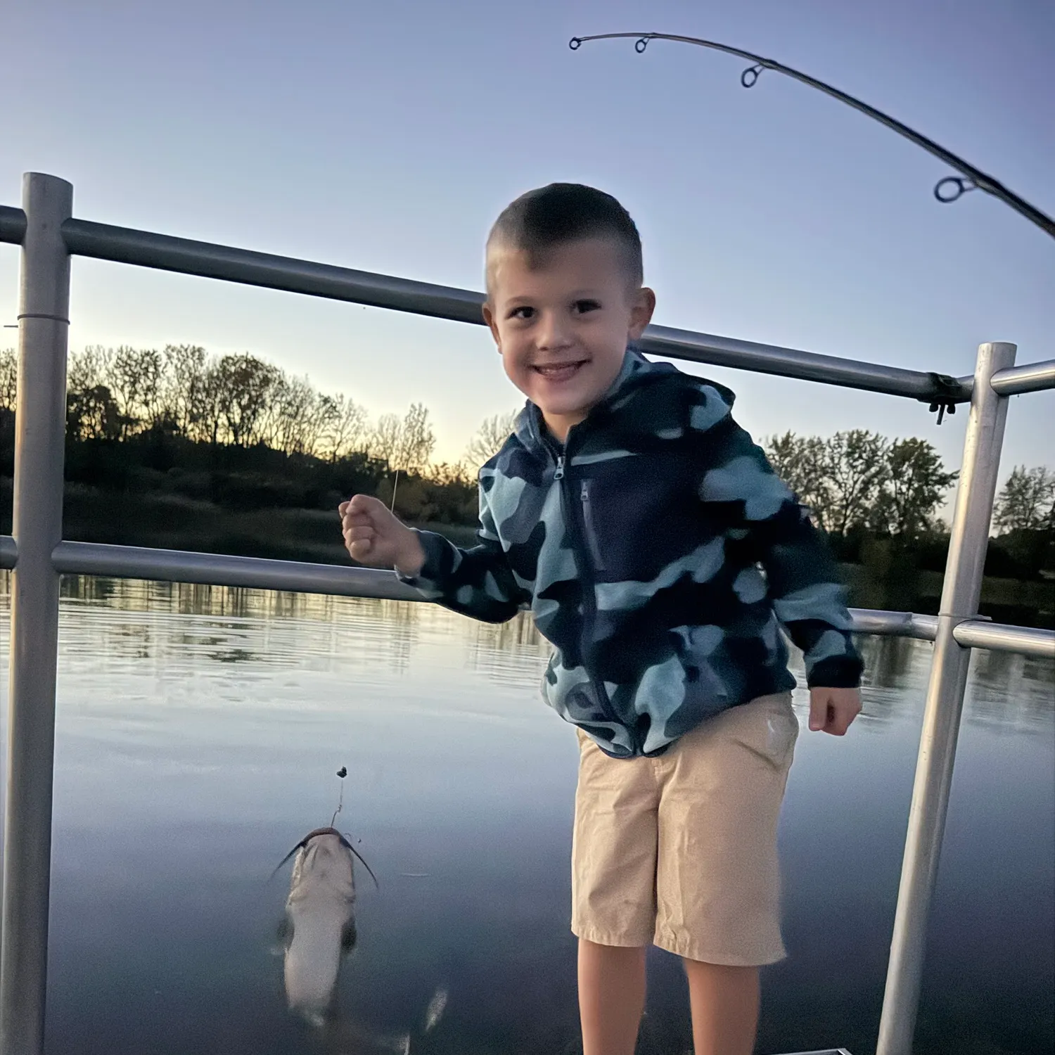 Channel catfish caught on Fishbrain